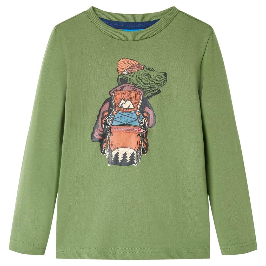 VidaXL Kinder langarmshirt baumwolle