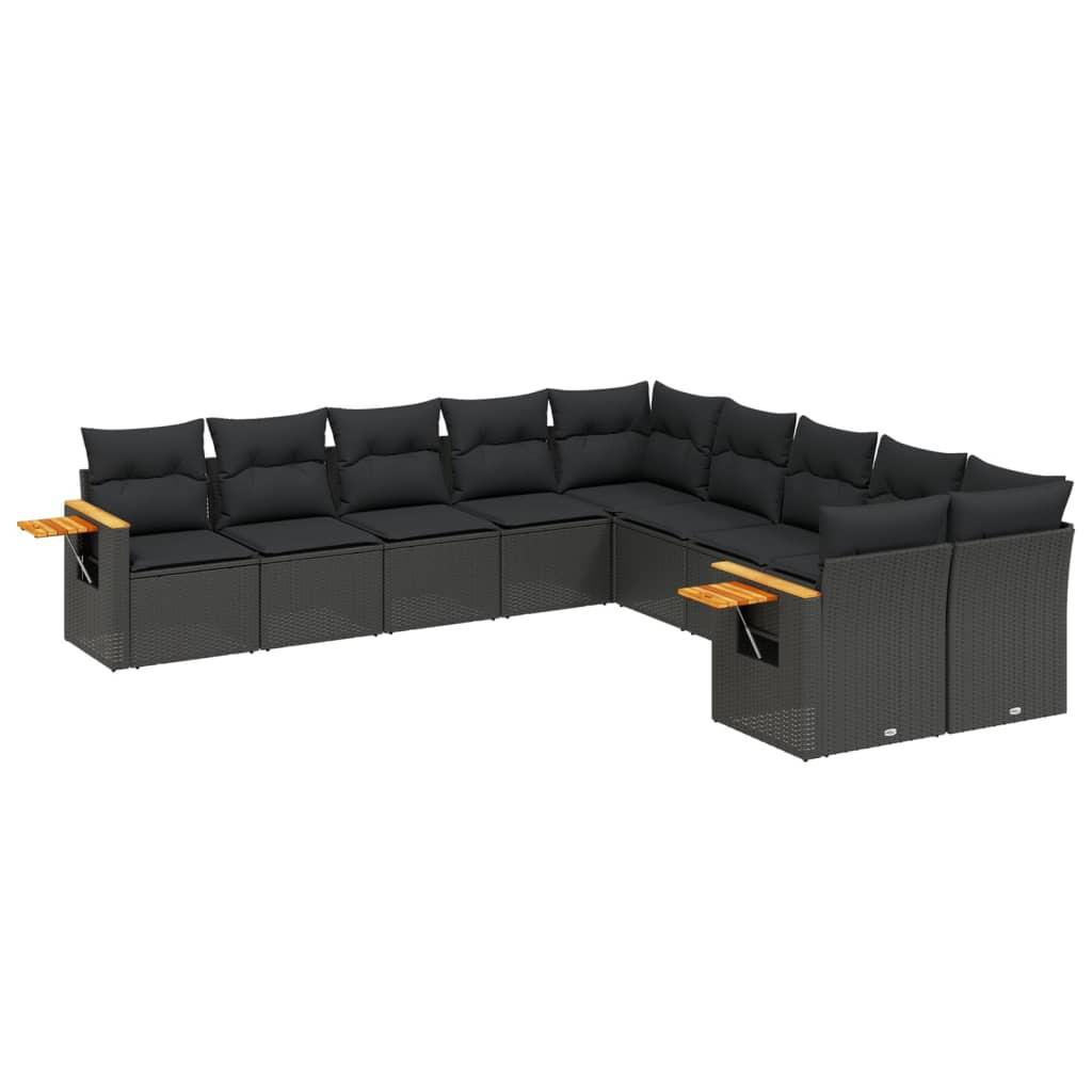 VidaXL Garten sofagarnitur poly-rattan