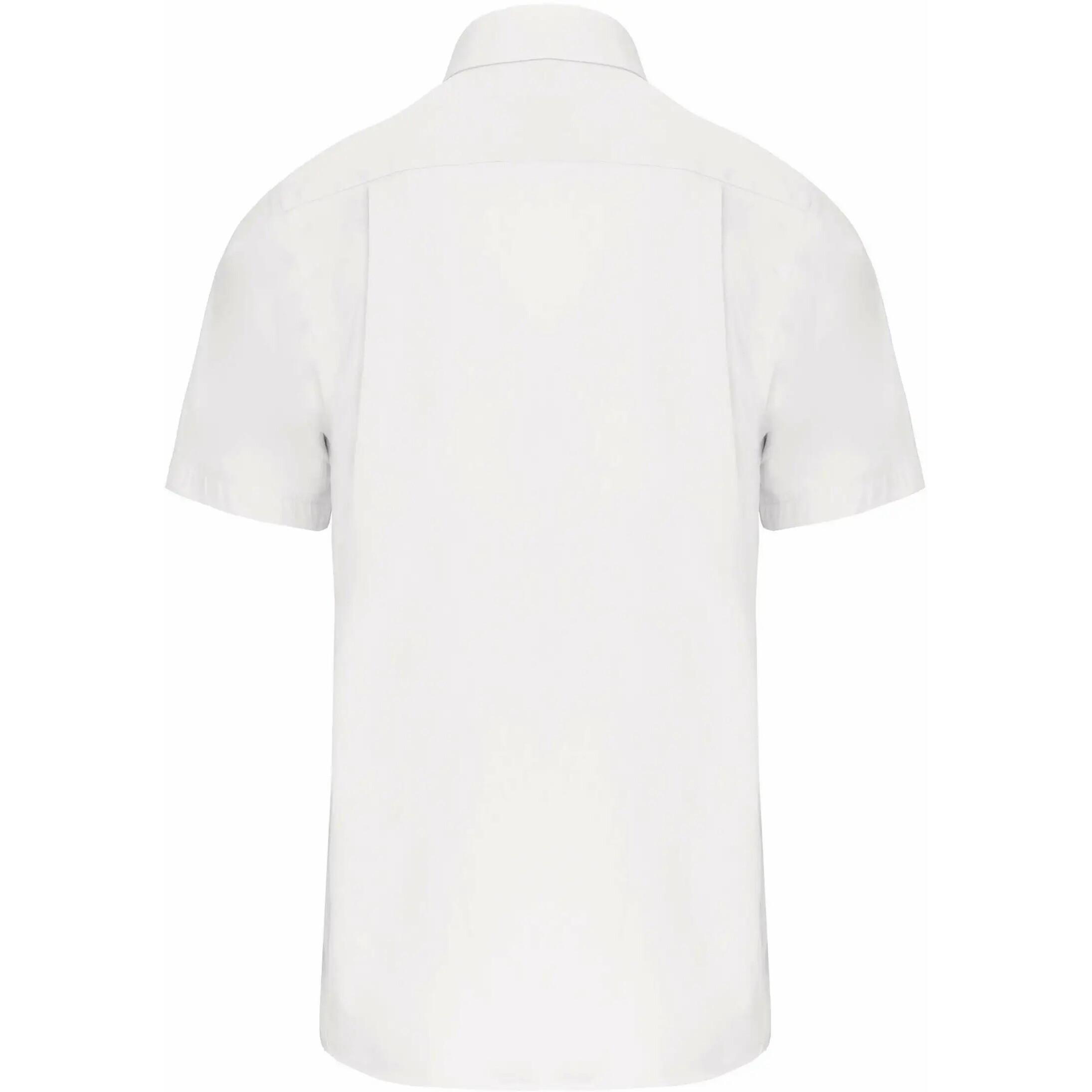 Kariban Popeline Banc Kurzarmhemd