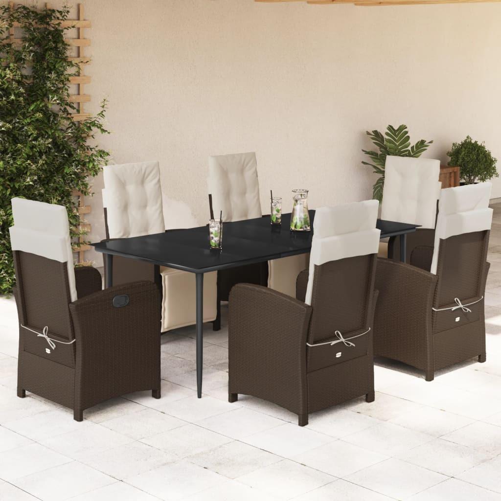 VidaXL Garten essgruppe poly-rattan