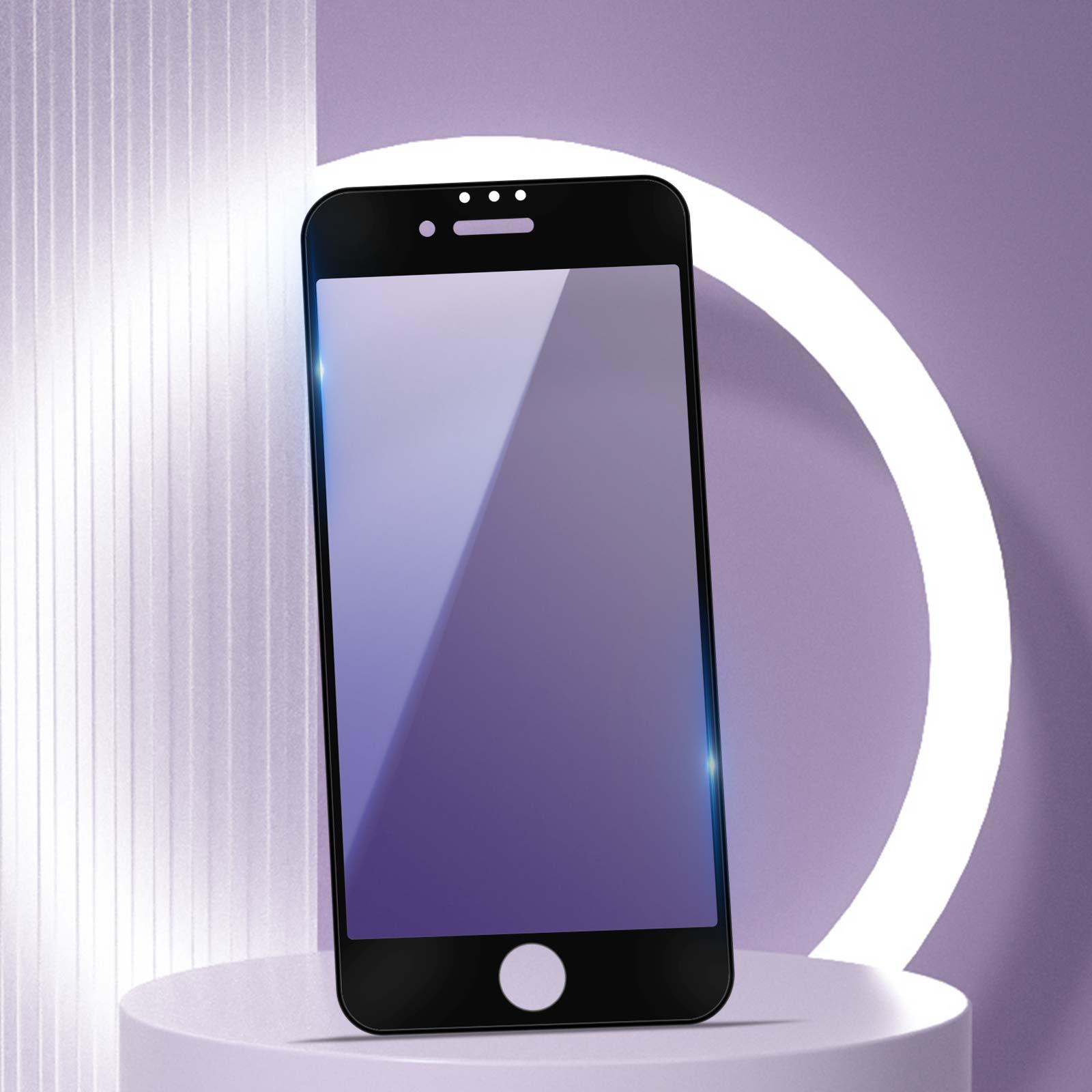 Avizar Blaulichtschutz iPhone 7 Schwarz