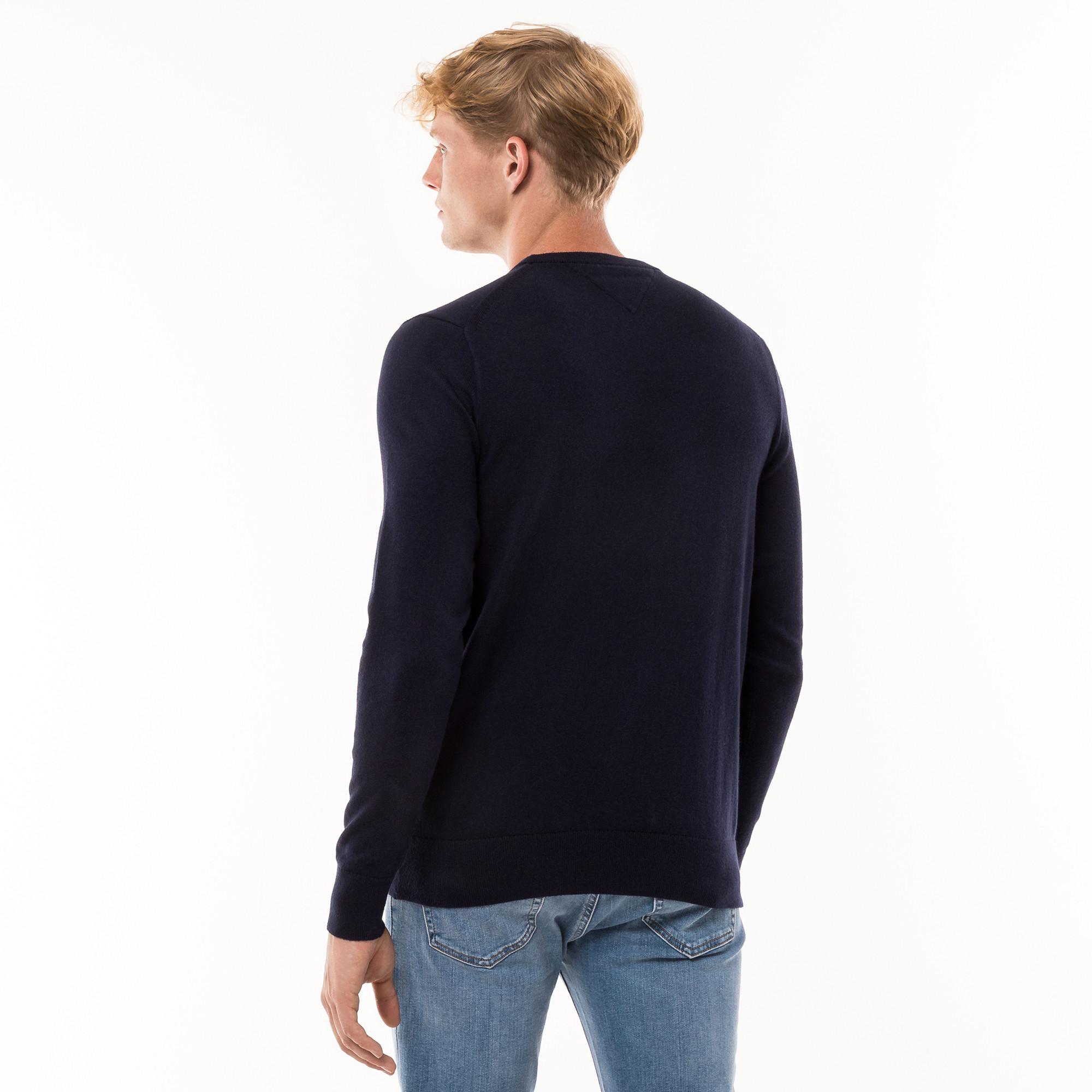 TOMMY HILFIGER PIMA ORG CTN CASHMERE CREW NECK Cashmere Pullover