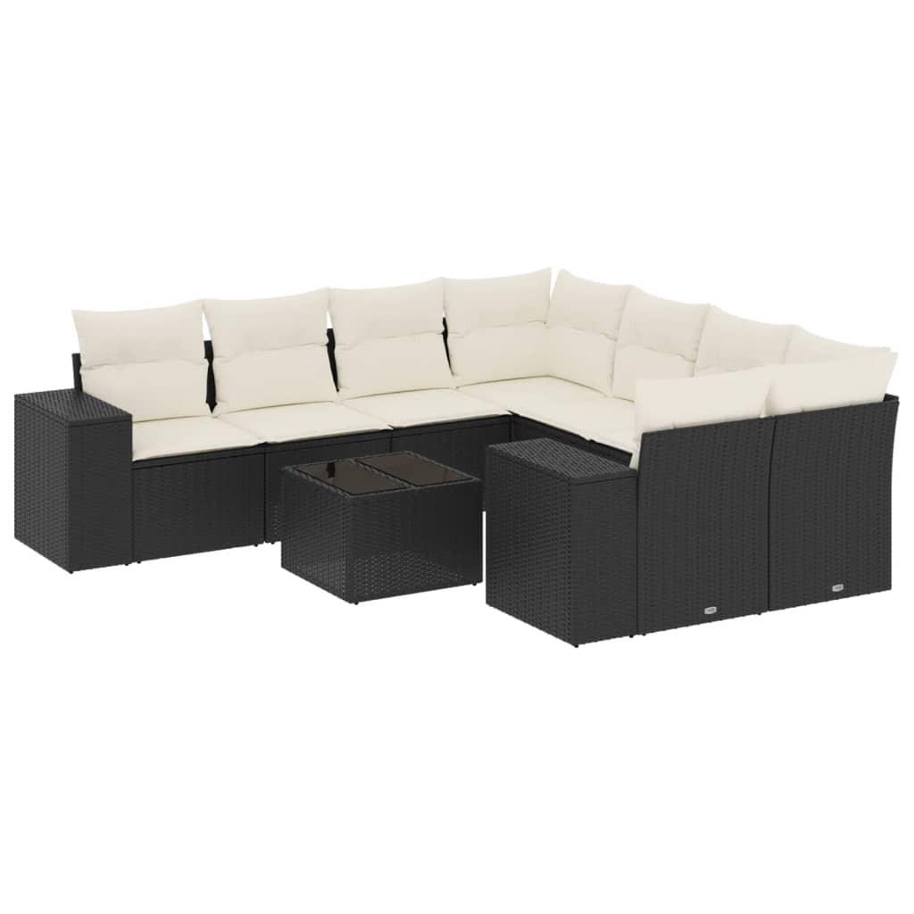 VidaXL Garten sofagarnitur poly-rattan