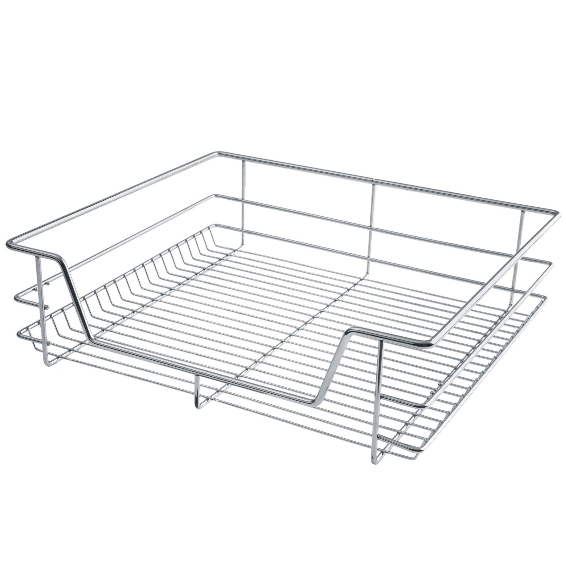 Tectake 2 Teleskopschubladen für Küchen- und Schlafzimmerschränke