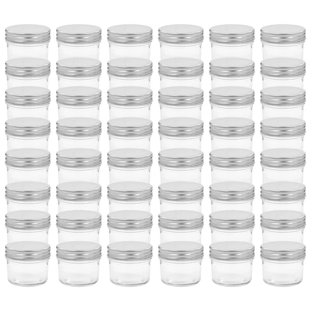 VidaXL Marmeladengläser mit deckeln 48 stk. glas