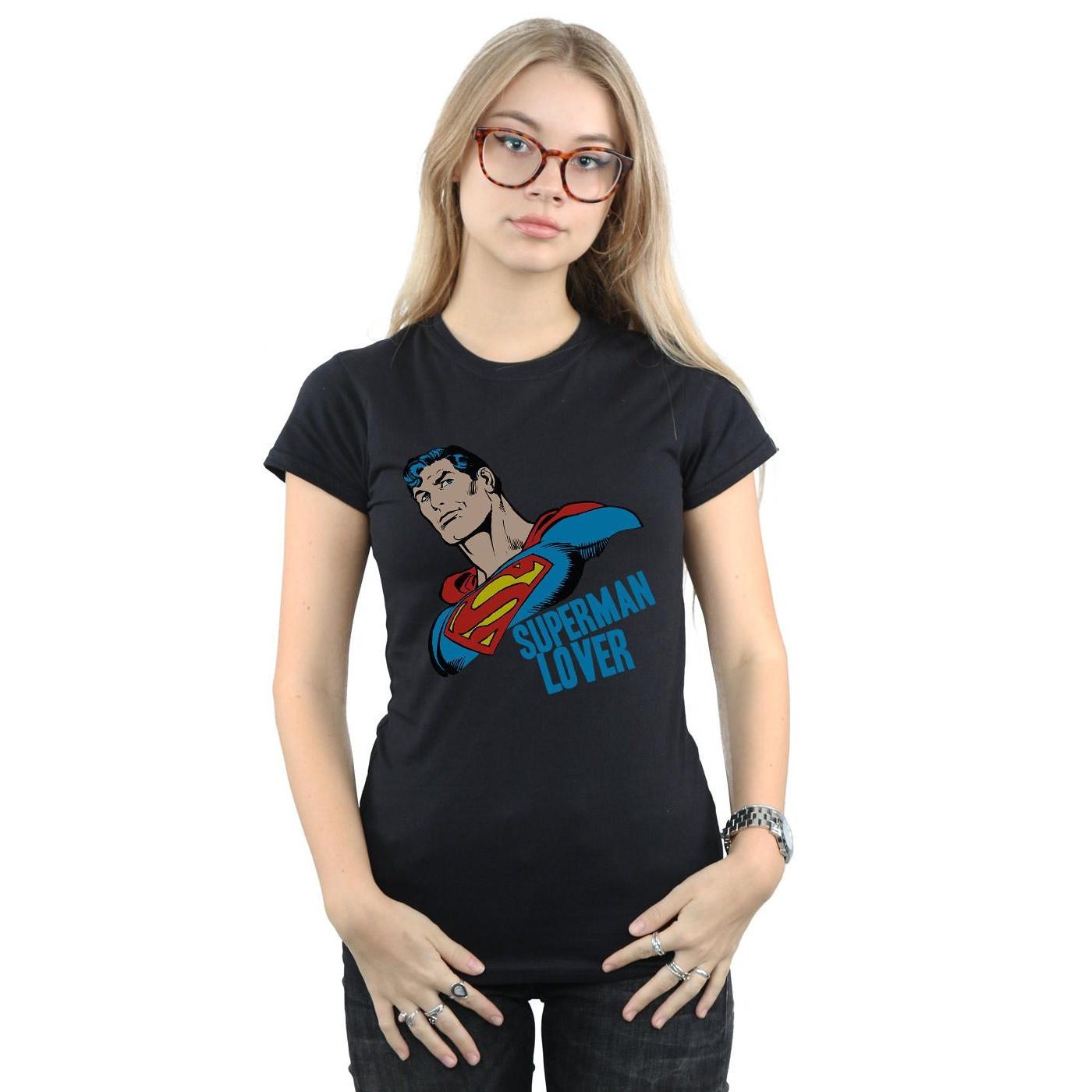 DC COMICS Superman Lover Bedrucktes T-Shirt