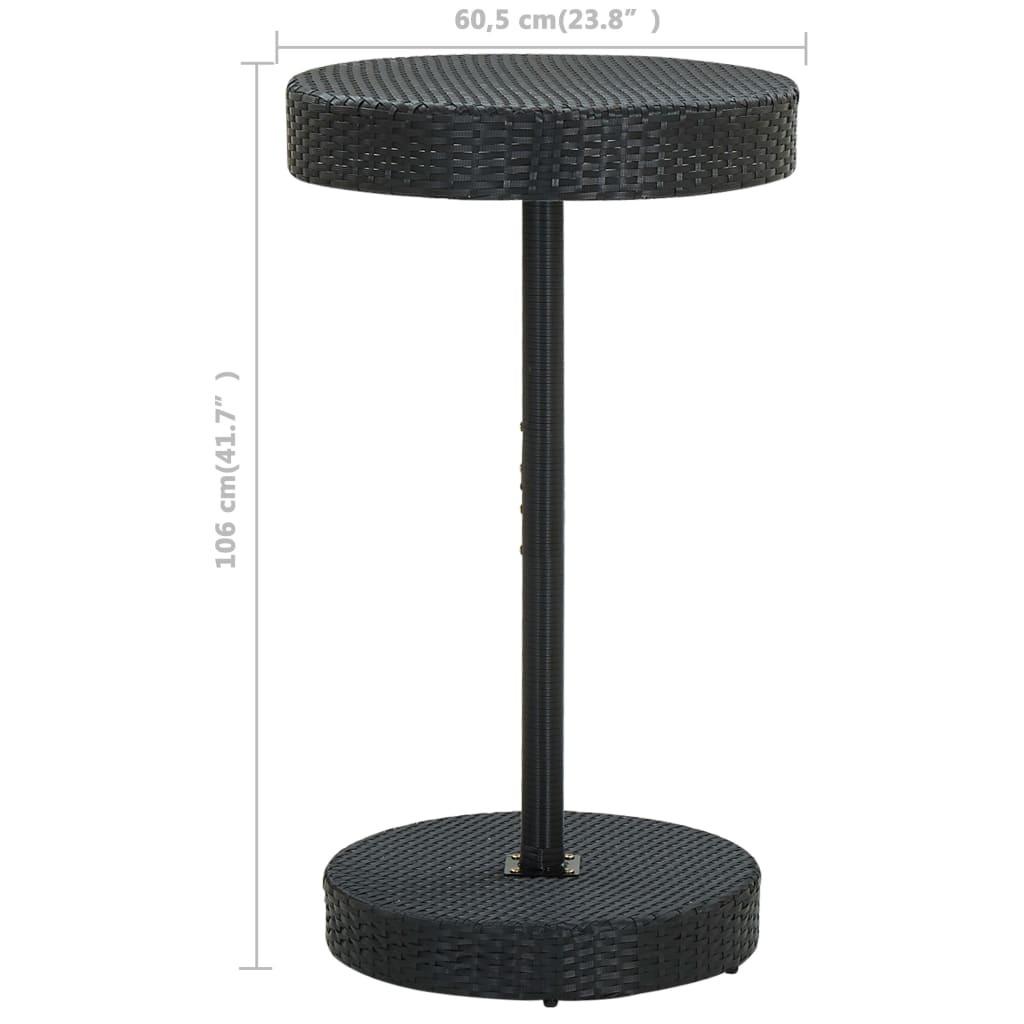 VidaXL Bar-set poly-rattan