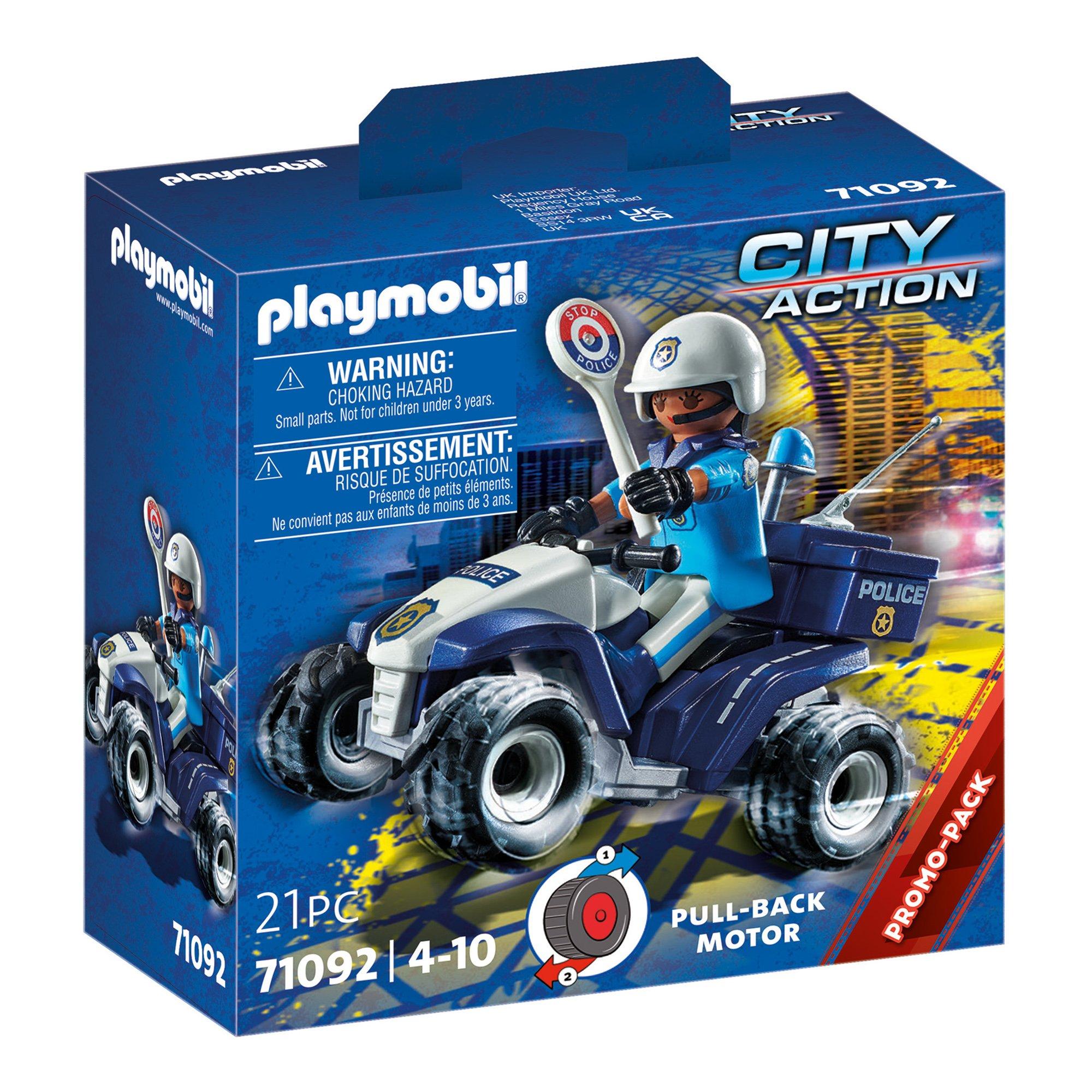 Playmobil 71092 Polizei-Speed Quad