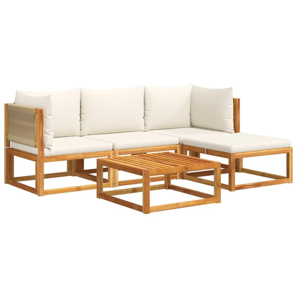 VidaXL Garten sofagarnitur akazienholz