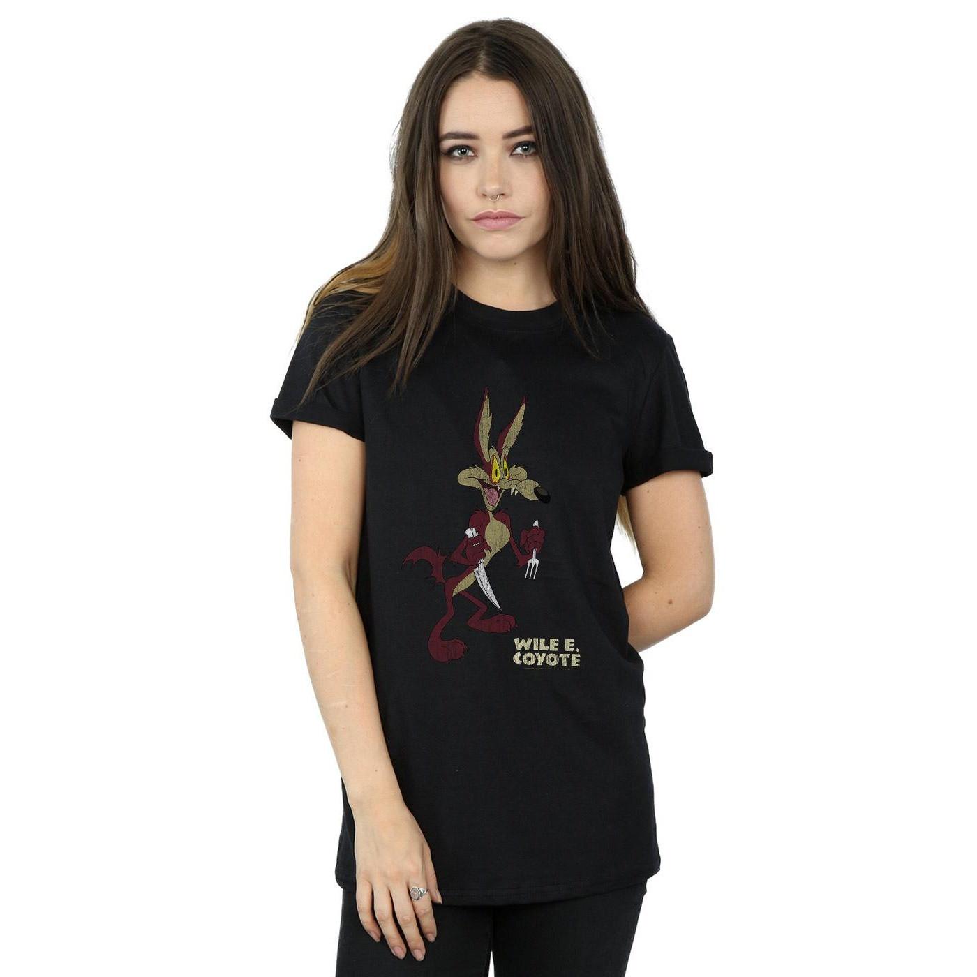 LOONEY TUNES Wile E. Coyote Print T-Shirt
