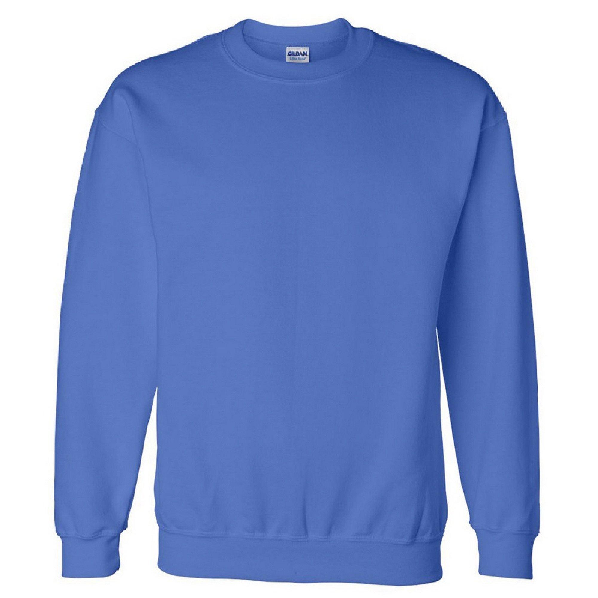 Gildan DryBlend Sweatshirt Pullover mit Rundhalsausschnitt