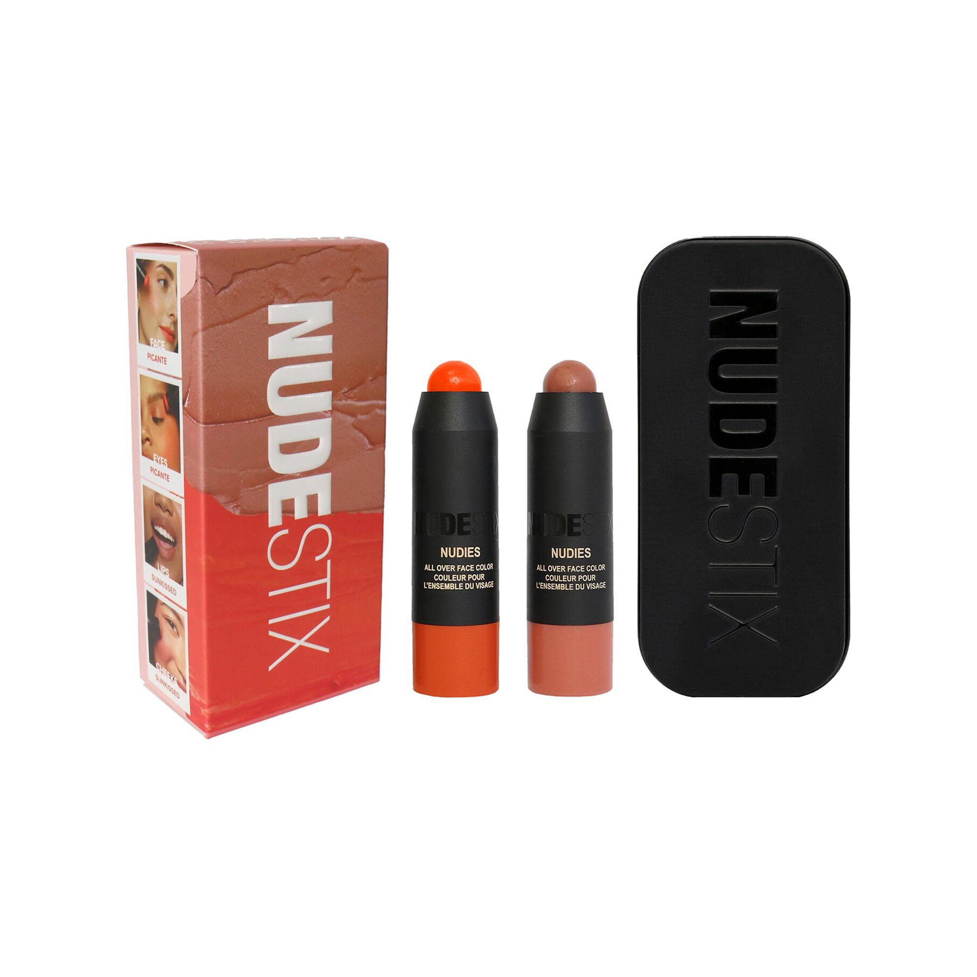 NUDESTIX Sunkissed Peach Blush and Bronze 2-tlg. Mini Kit - Make-up Set