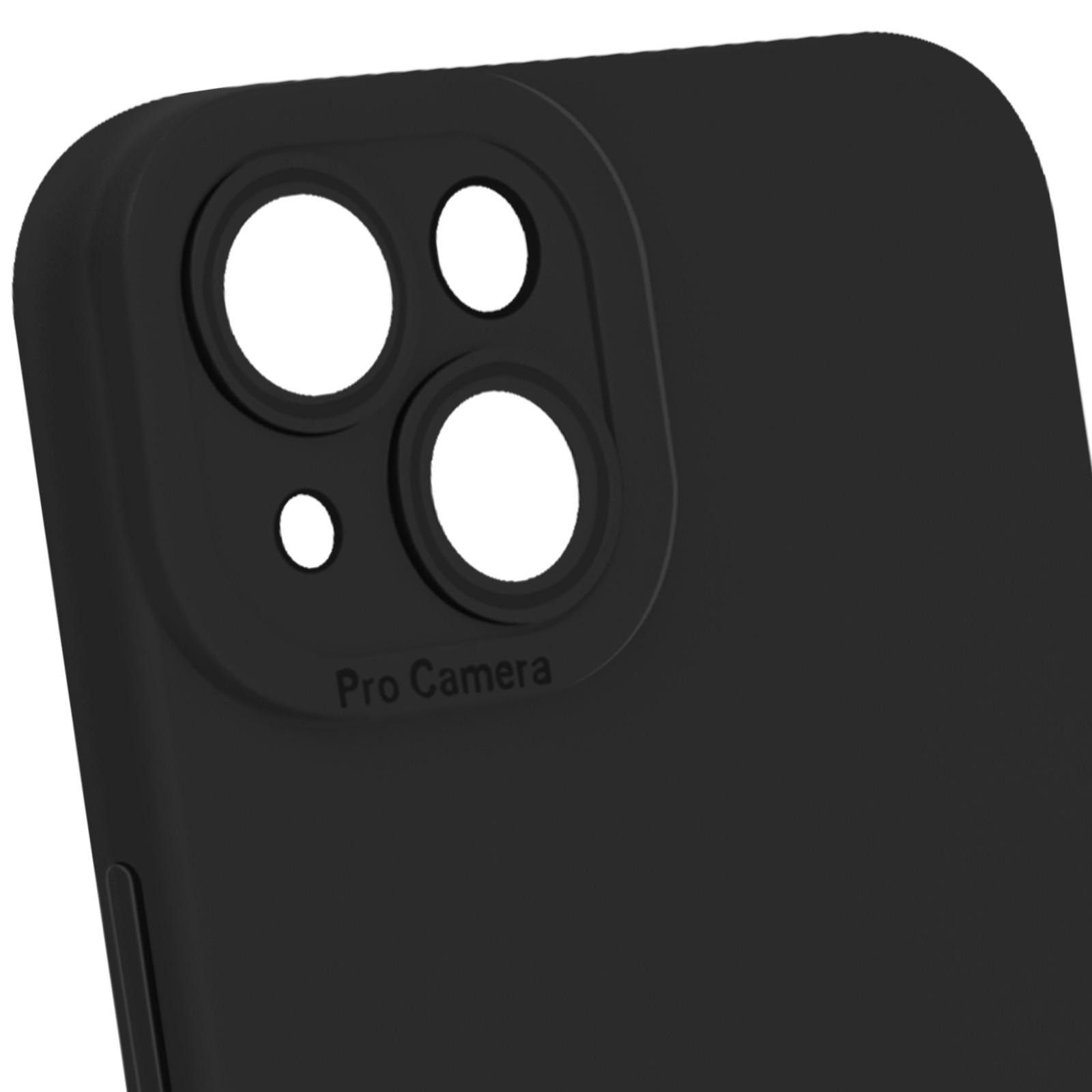 Avizar Weiche Hülle Apple iPhone 14 Schwarz