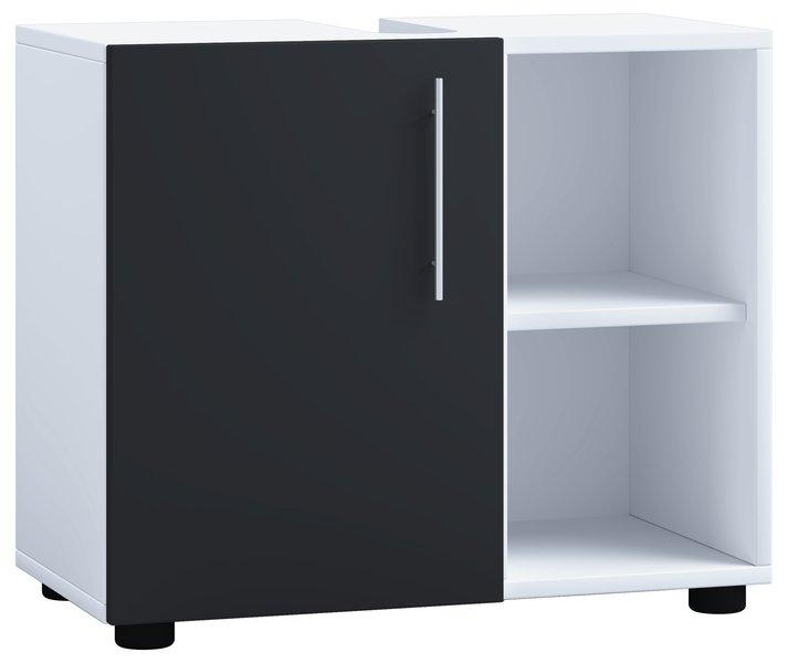VCM Badmöbel Badunterschrank Waschbeckenunterschrank Badezimmer Flandu lll Drehtür