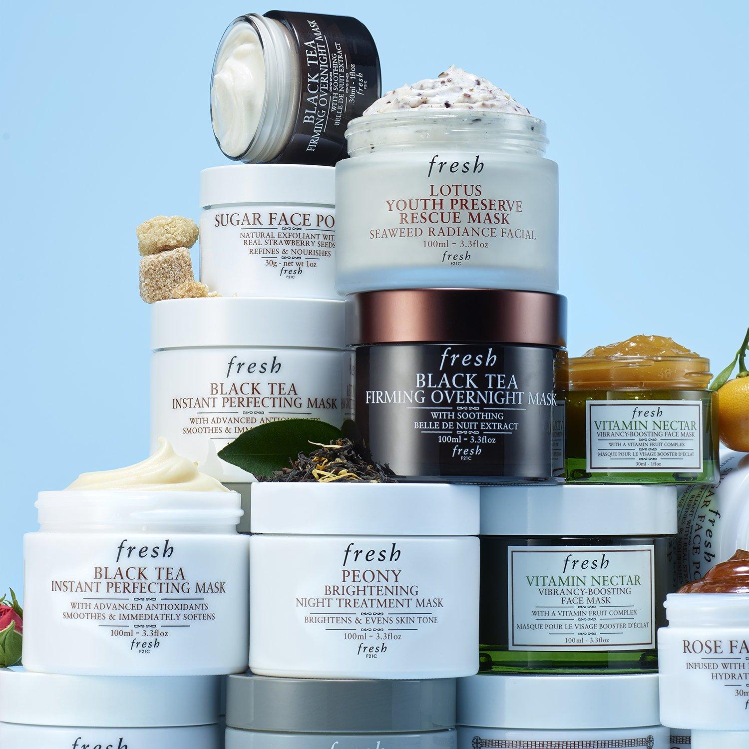 Fresh BLACK TEA Black Tea Face Mask