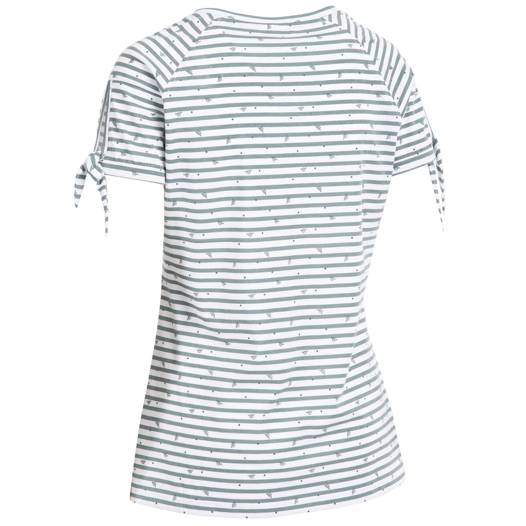 Trespass Penelope Gestreiftes Kurzarm T-Shirt