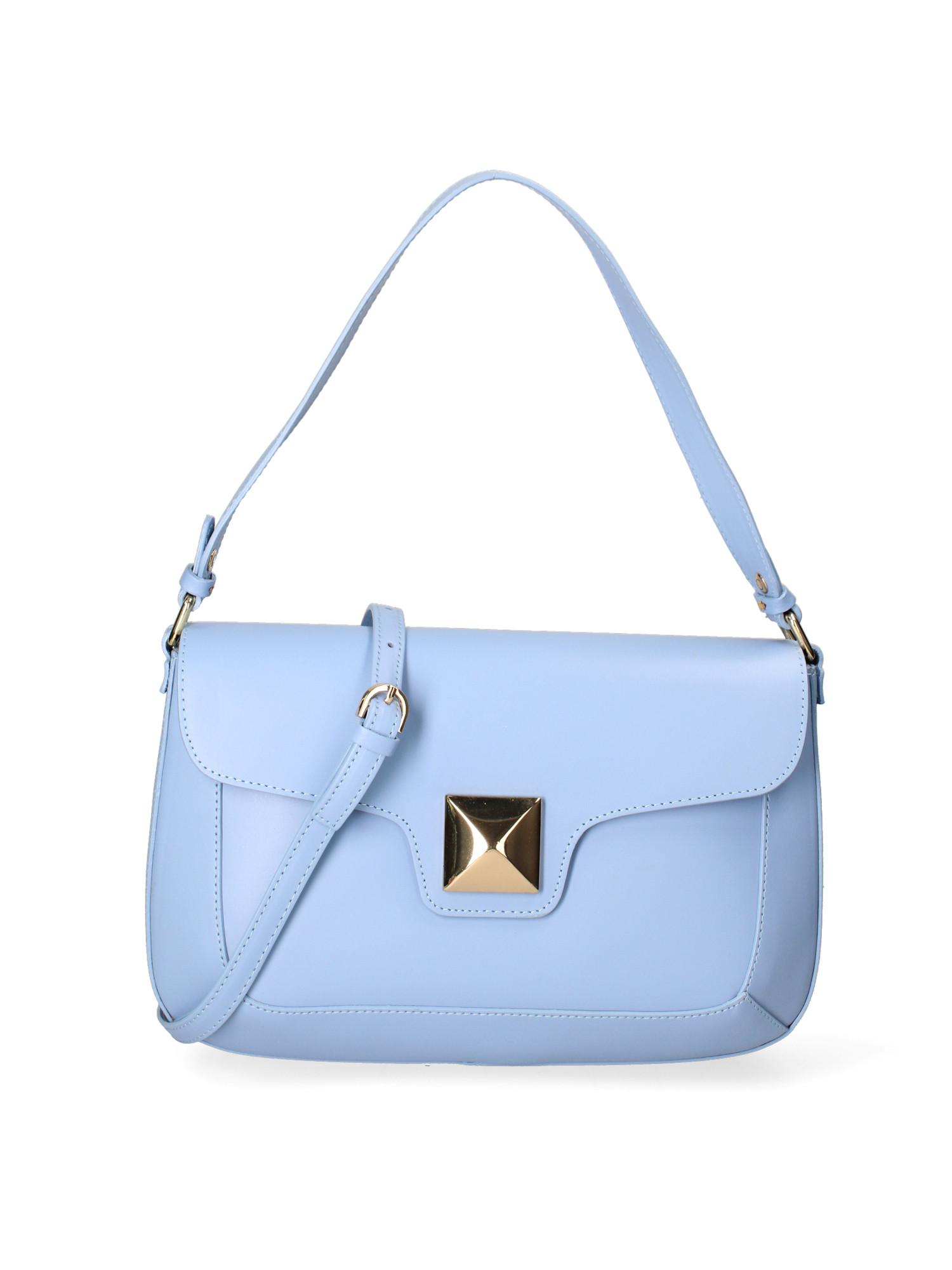 Gave Lux Umhängetasche Women's single-compartment shoulderbag in wrinkled leather, with removable shoulder strap.Italian handmade product.Made in Italy