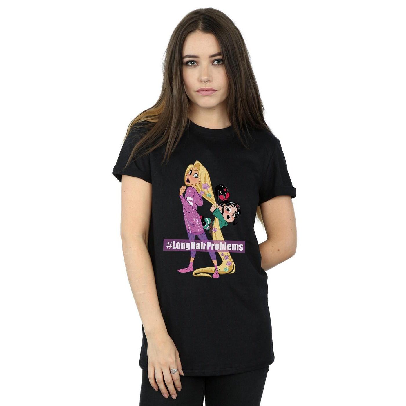 Disney Wreck It Ralph Long Hair Problems T-Shirt