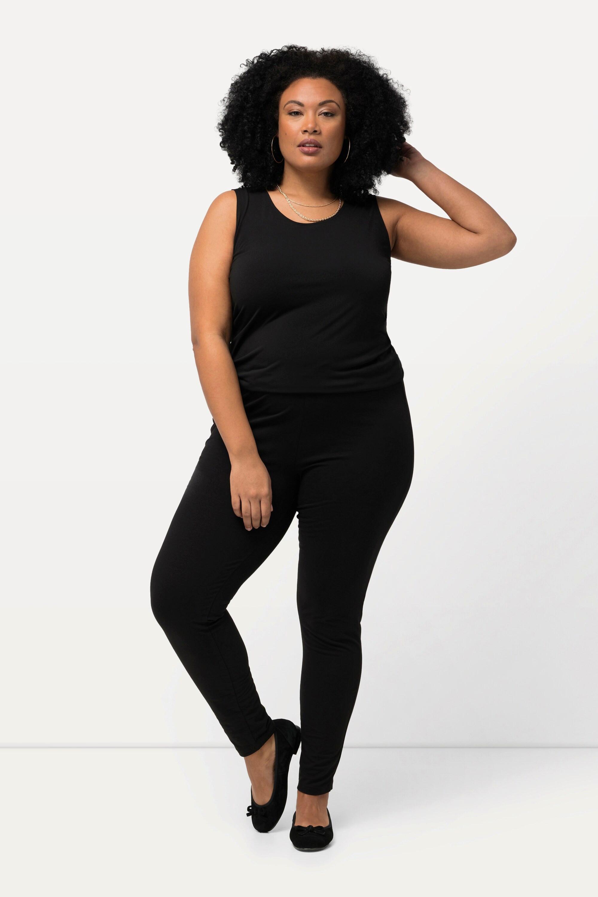 Ulla Popken Große Größen Leggings mit Elastikbund