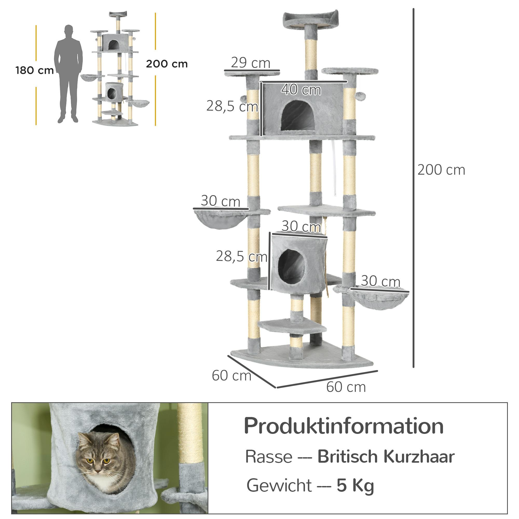 PawHut Kratzbaum