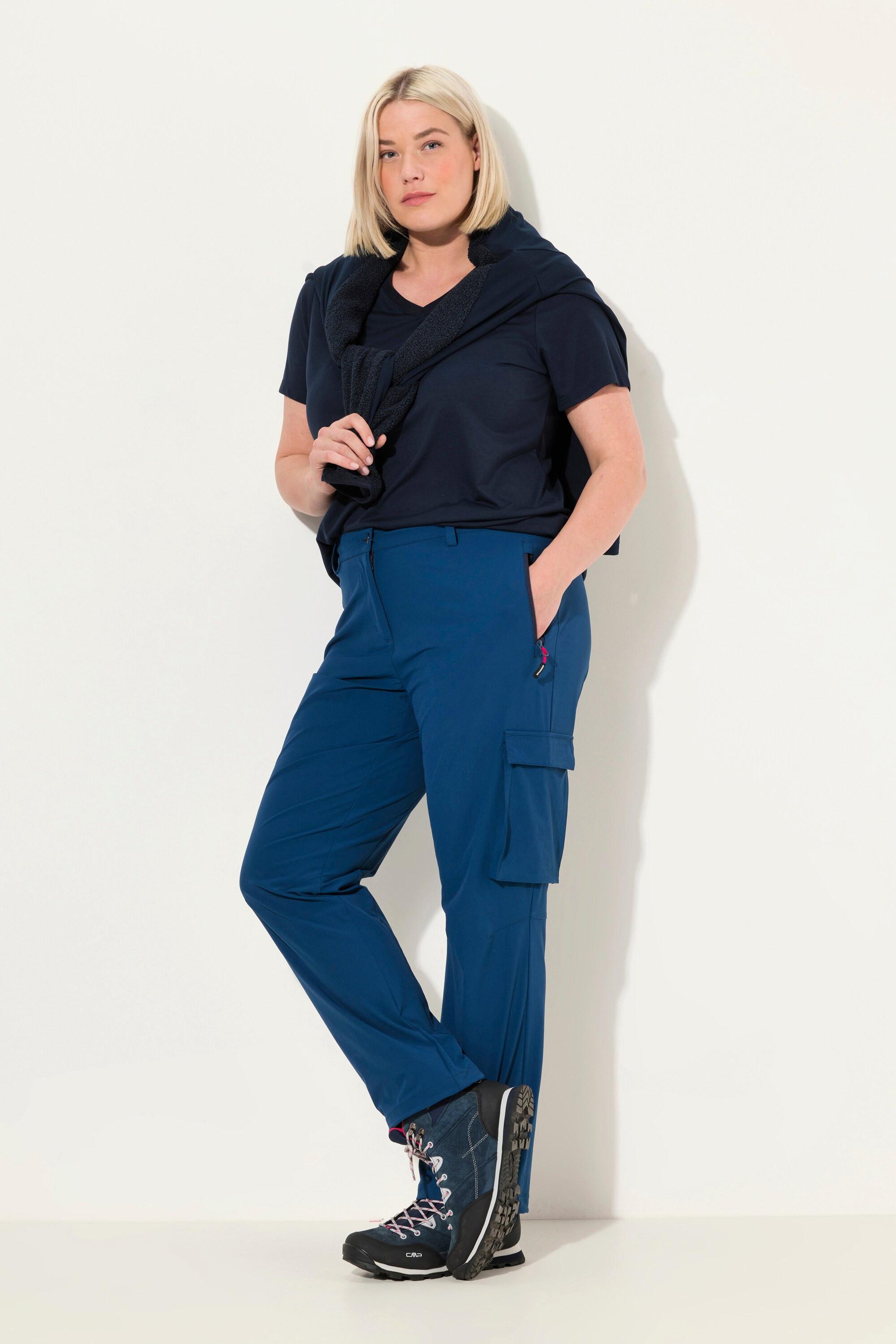 Ulla Popken Anti-Moskito Schnelltrocknende Zipptaschen Hose