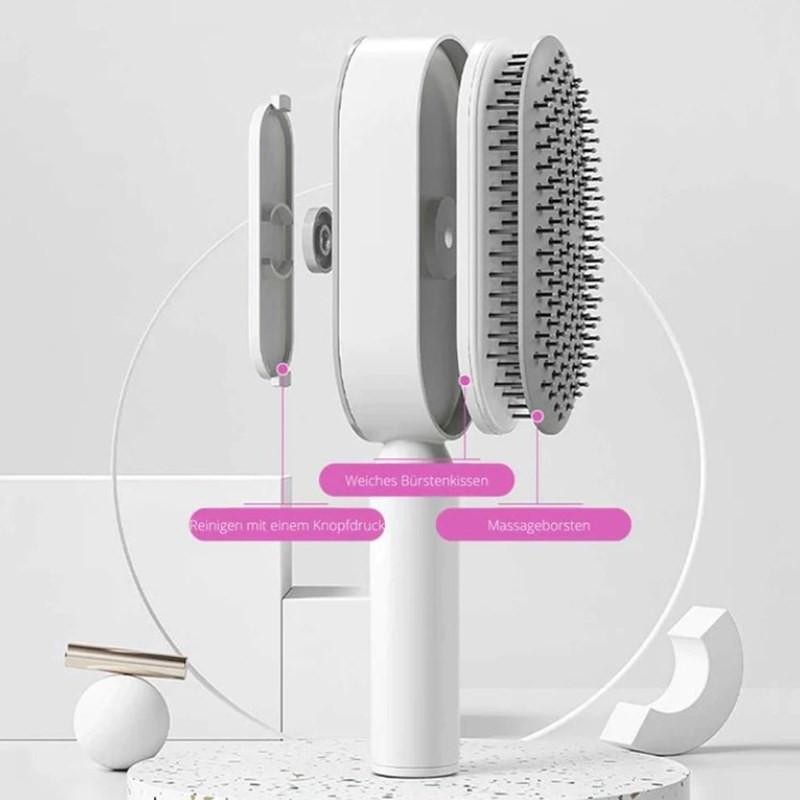 Havetime One Key Touch Haarbürste selbstreinigende Haarbürste