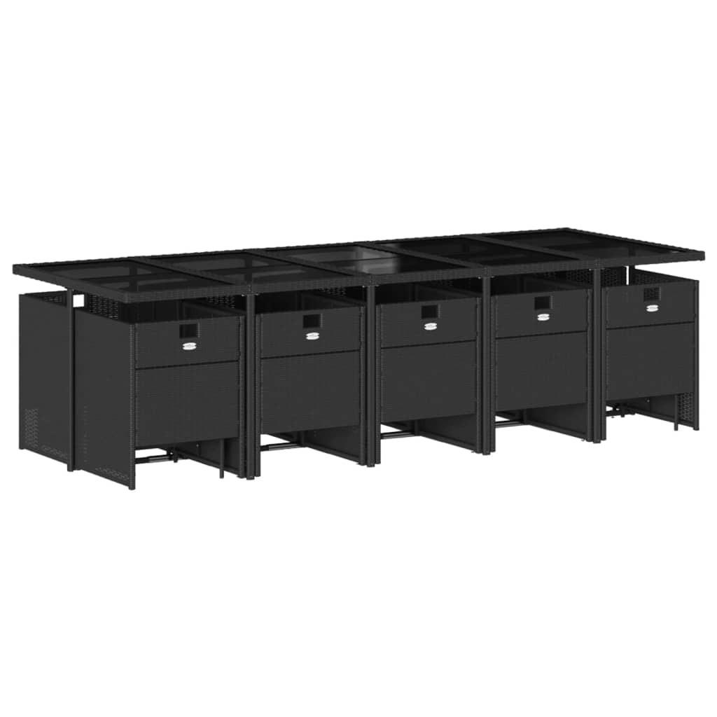 VidaXL Garten essgruppe poly-rattan