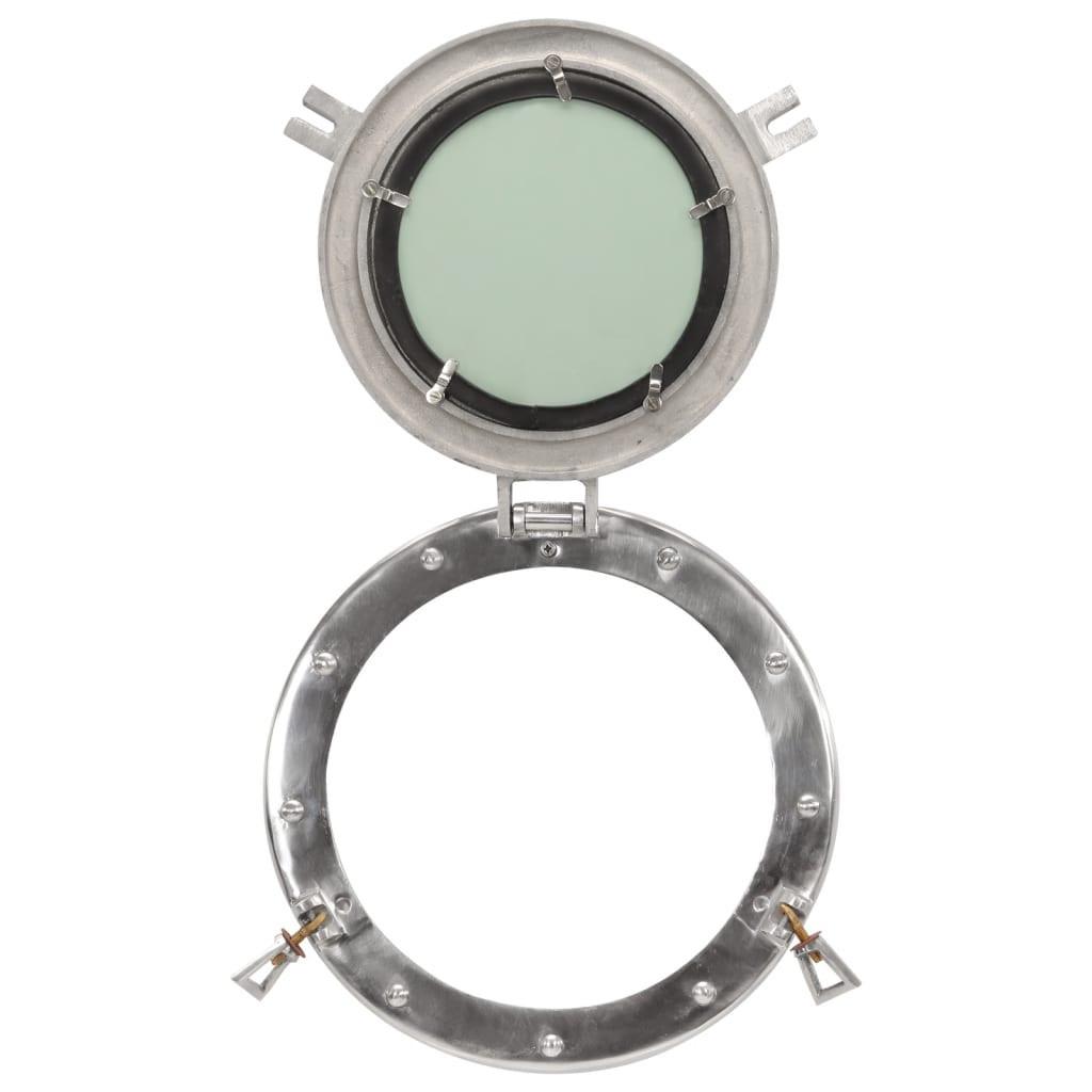 VidaXL Bullaugen spiegel aluminium