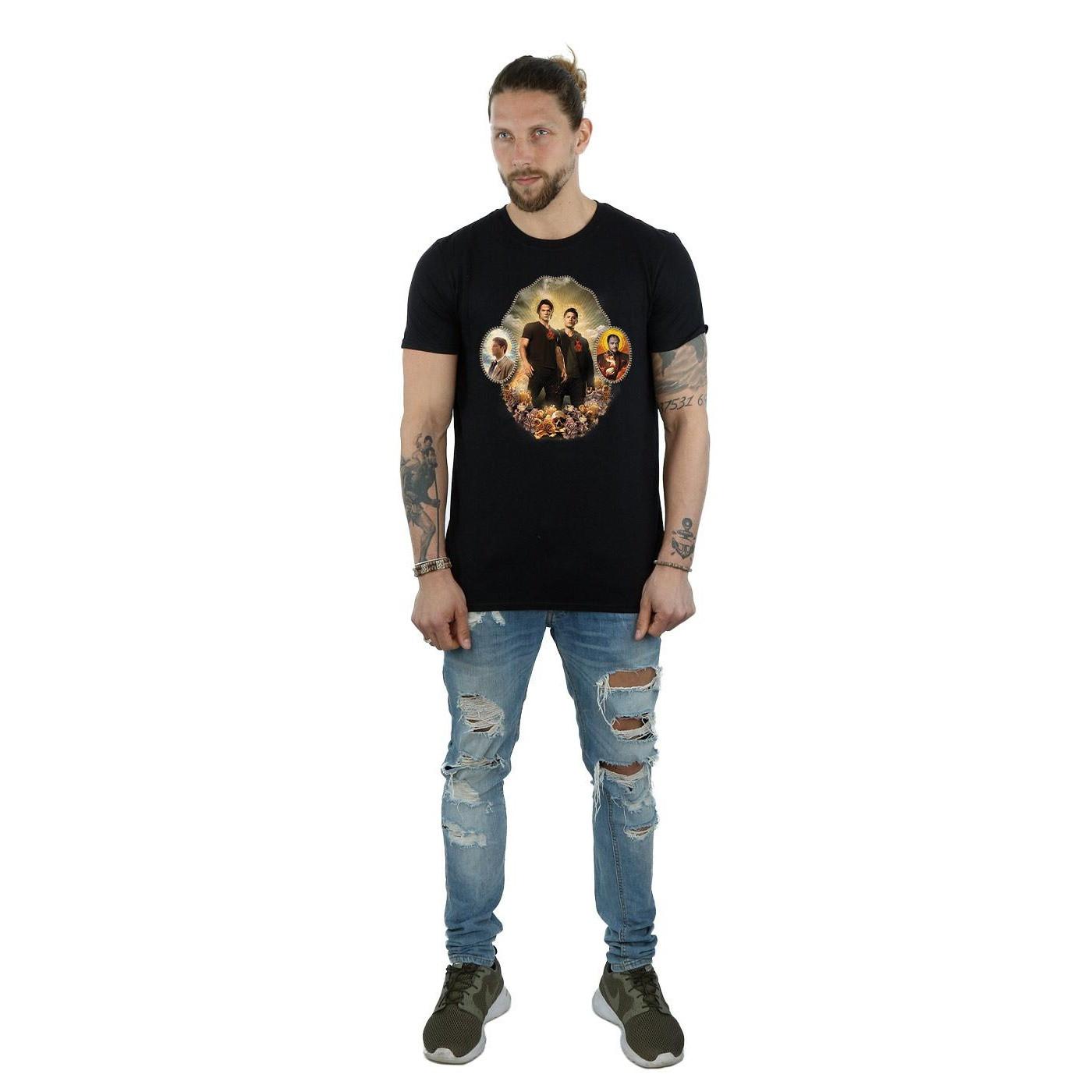 Supernatural Floral Frame T-Shirt