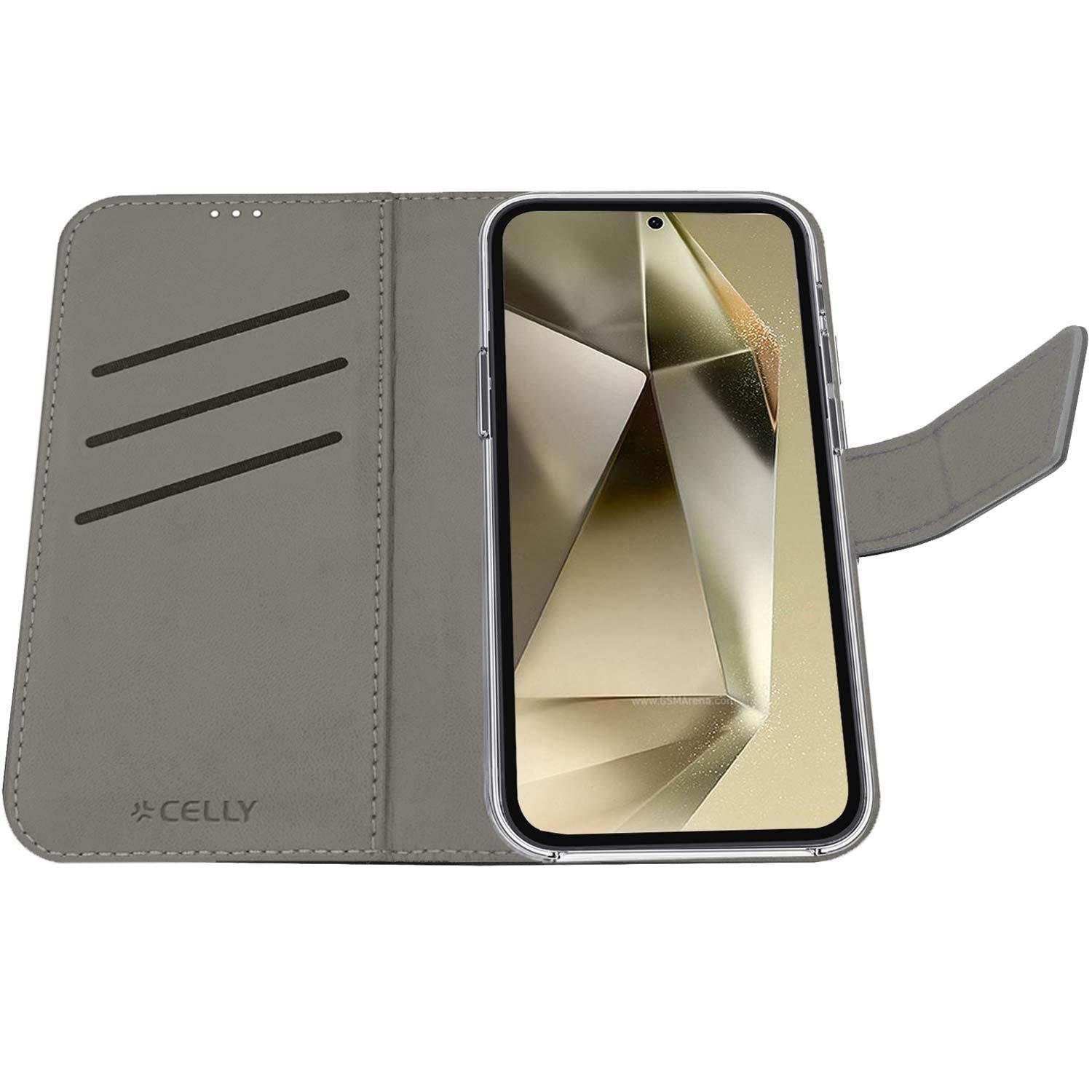 Celly Wally Wallet Case Galaxy S24 Ultra 5G Schwarz