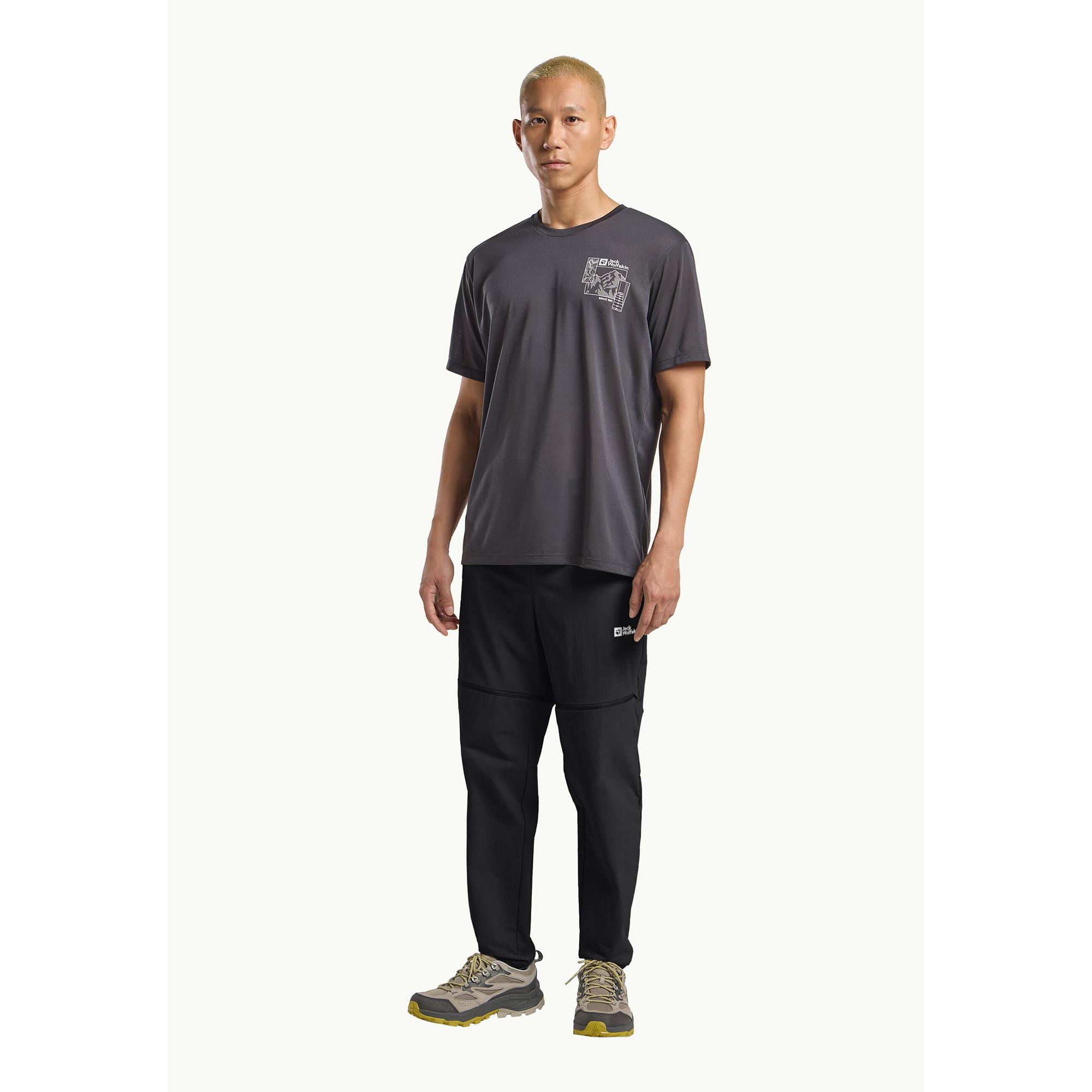 Jack Wolfskin Hikeout Zip Off Pants M Trekkinghose, Zip-Off