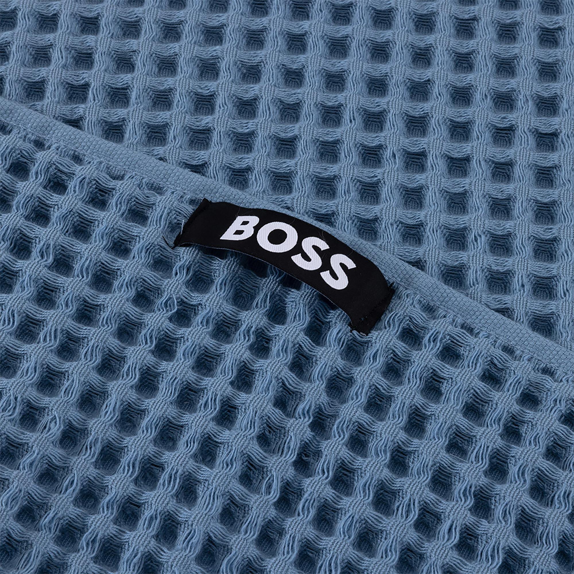 HUGO BOSS Gästehandtuch Waffle
