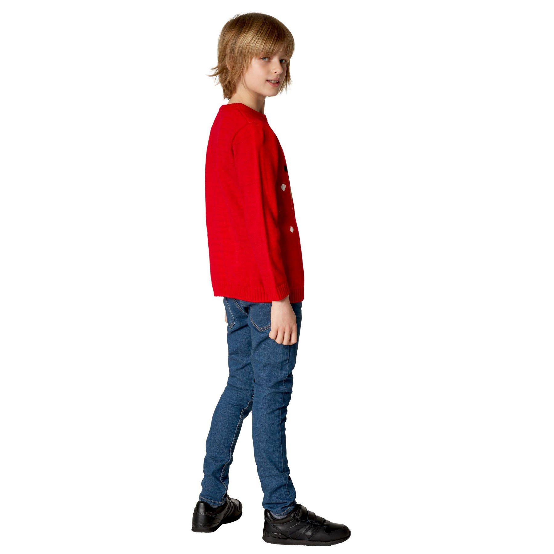 Tectake Weihnachtspullover reizendes Rentier für Kinder
