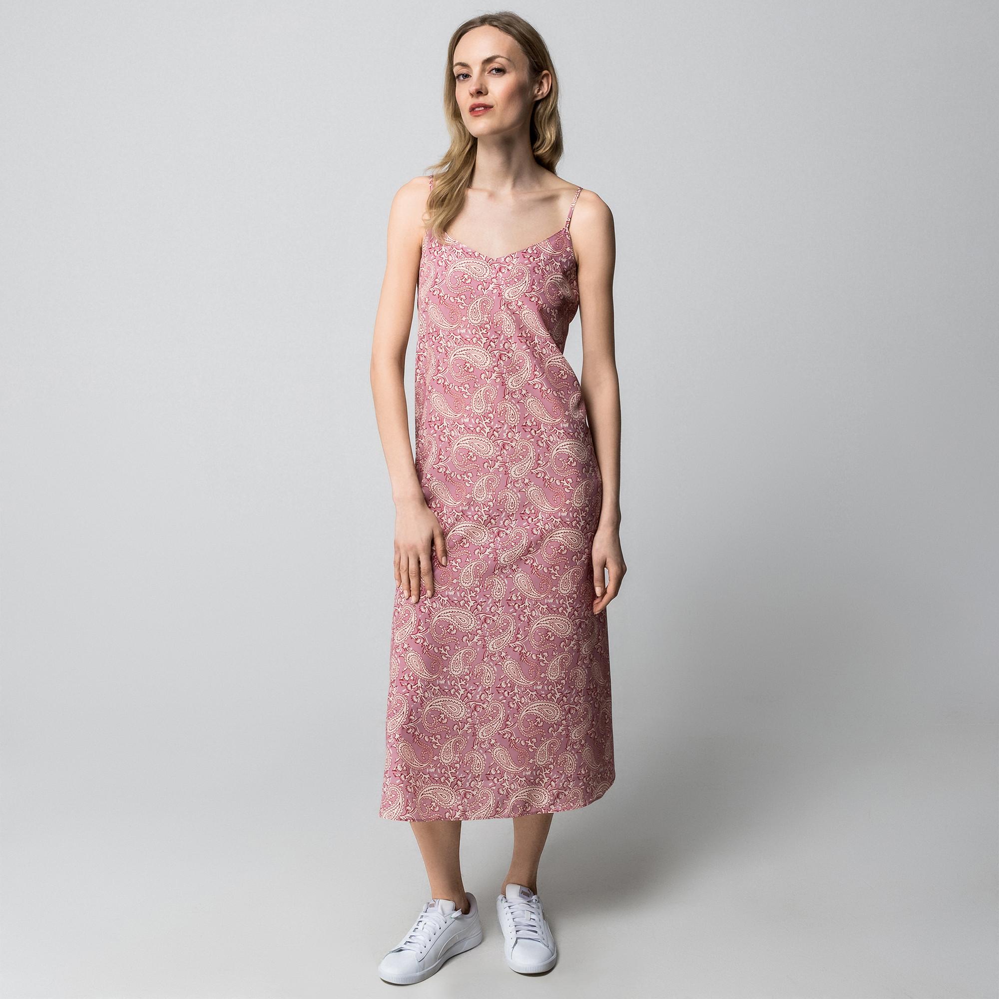 Manor Woman Midi A-Linie Freizeitkleid mit Blumenmuster