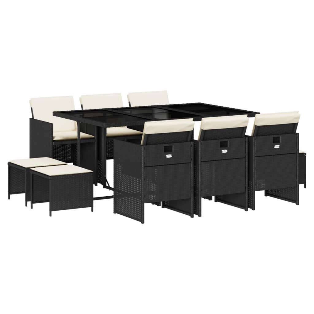 VidaXL Garten essgruppe poly-rattan