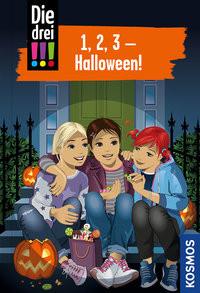 Die drei !!!, 1, 2, 3 - Halloween! Vogel, Maja von; Biber, Ina (Illustrationen) Gebundene Ausgabe