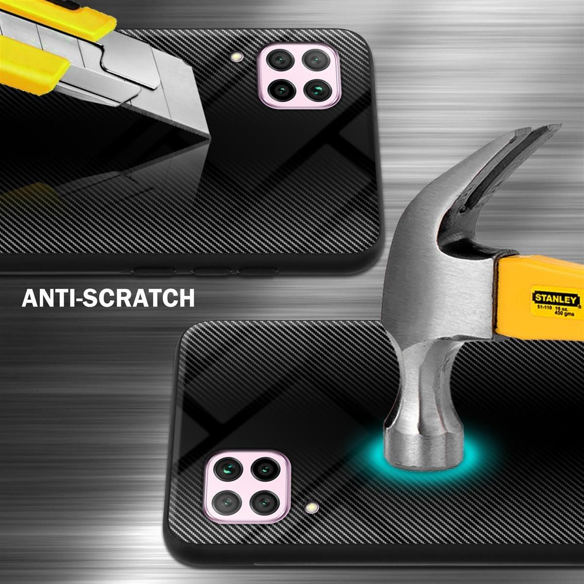 Cadorabo Hülle für Huawei NOVA 6 SE P40 LITE NOVA 7i Streifen Optik