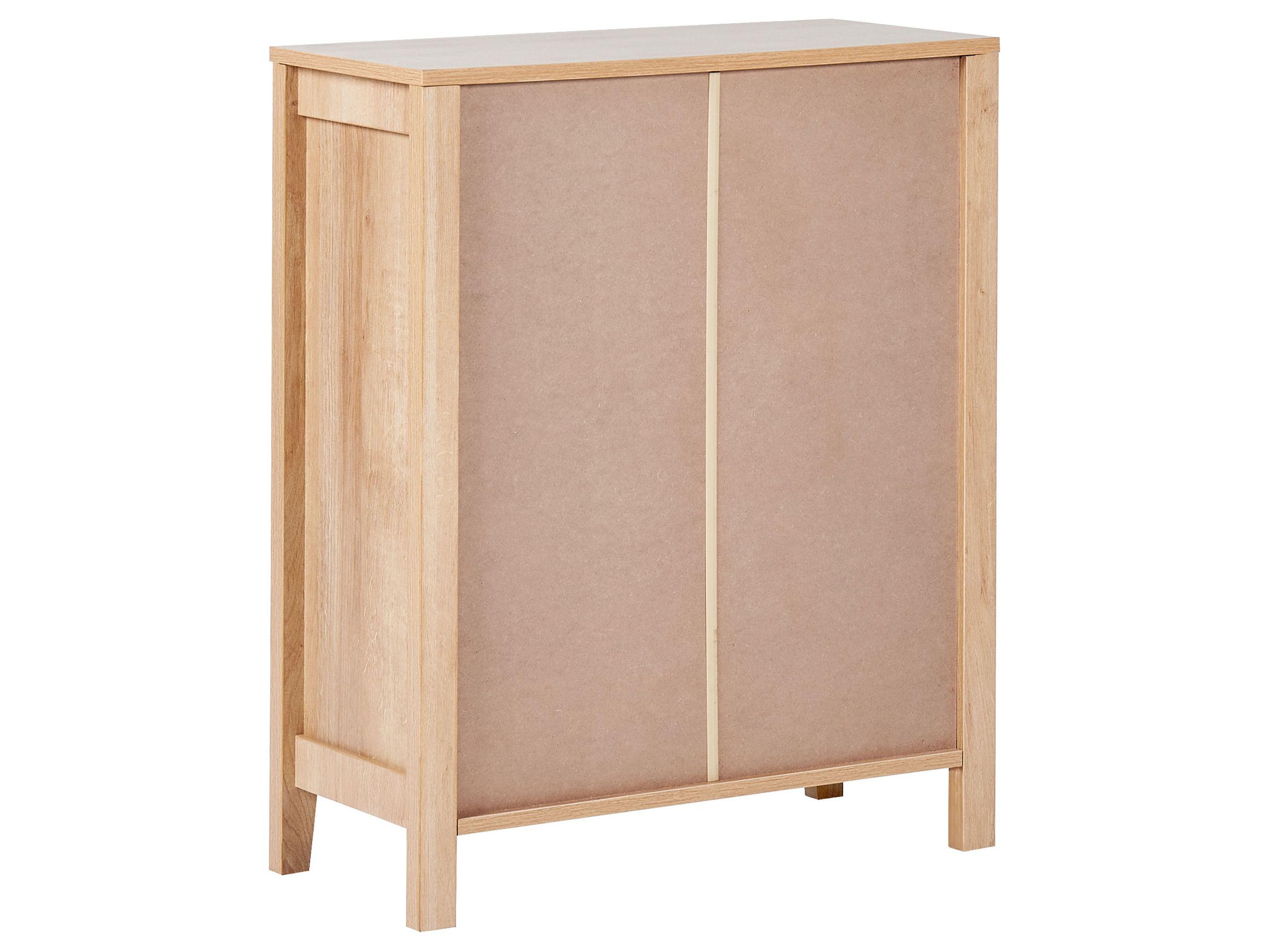 Beliani Sideboard aus Faserplatte Rustikal WALKERSTON