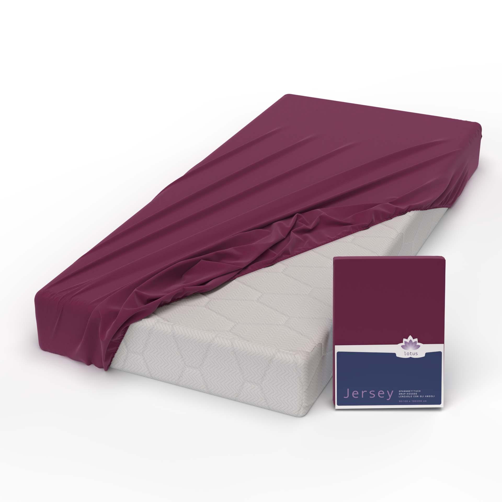 Lotus Bettwaren Lotus Jersey Fixleintuch Comfort