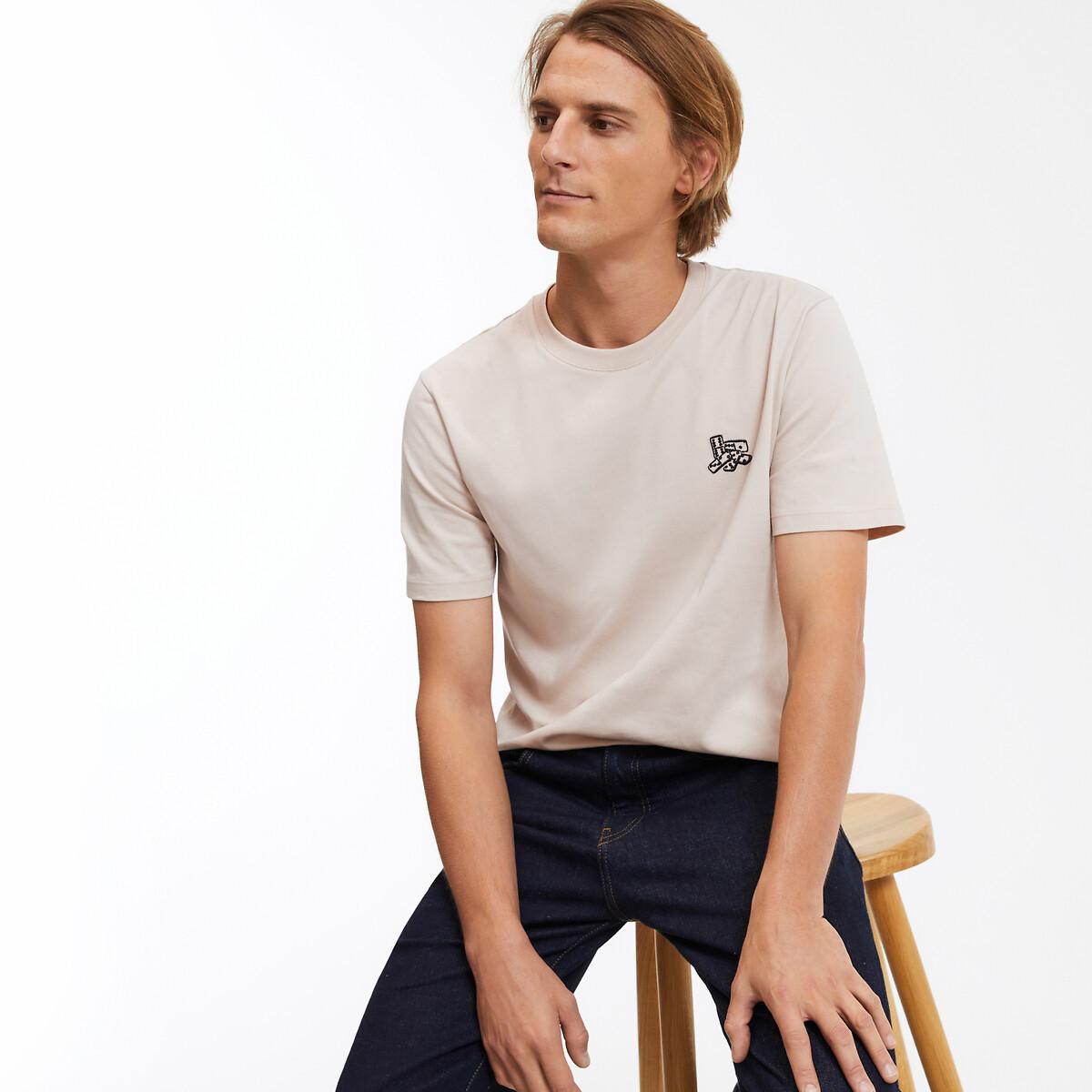 La Redoute Collections T-Shirt mit Stickerei