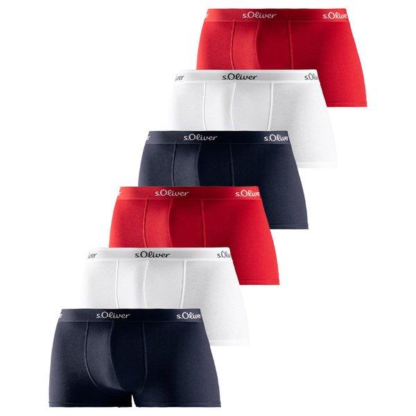 s. Oliver 6er Pack Basic - Retro Short / Pant