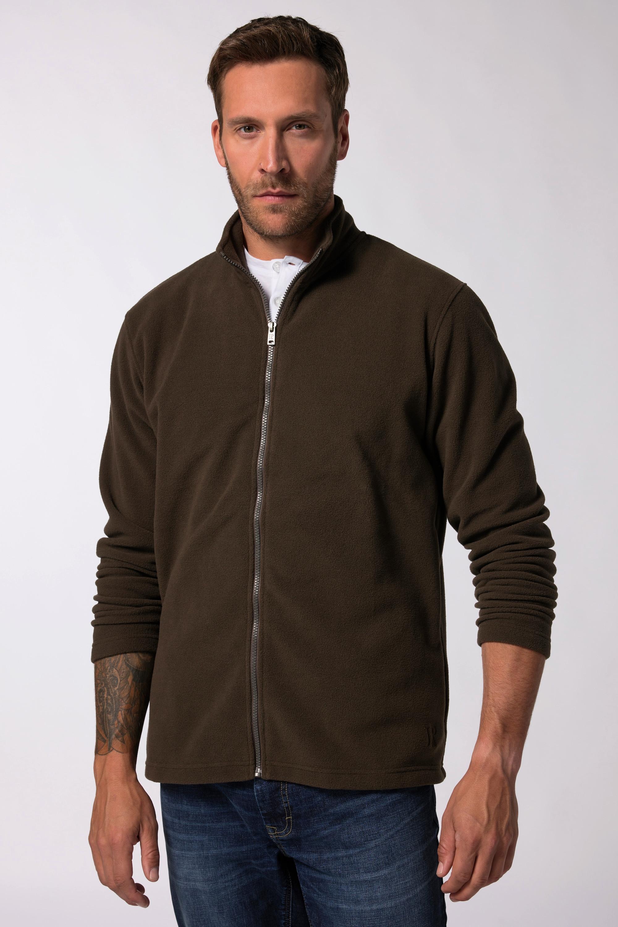 JP1880 Fleecejacke, Outdoor, Stehkragen, Zipp-Pockets