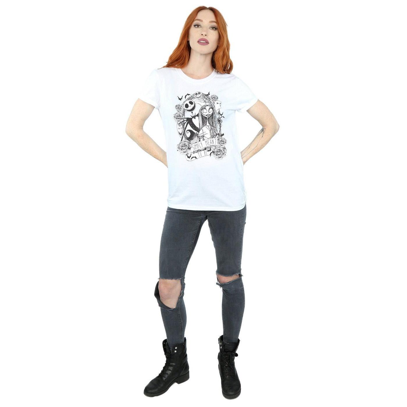 Disney Nightmare Before Christmas Simply Meant To Be T-Shirt