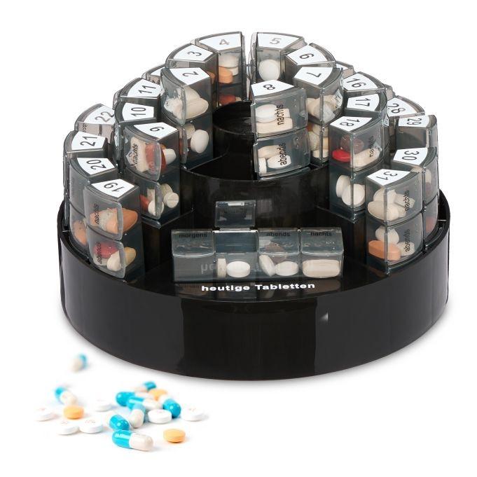 B2X Box für Tabletten 31 Tage 4 Fächer