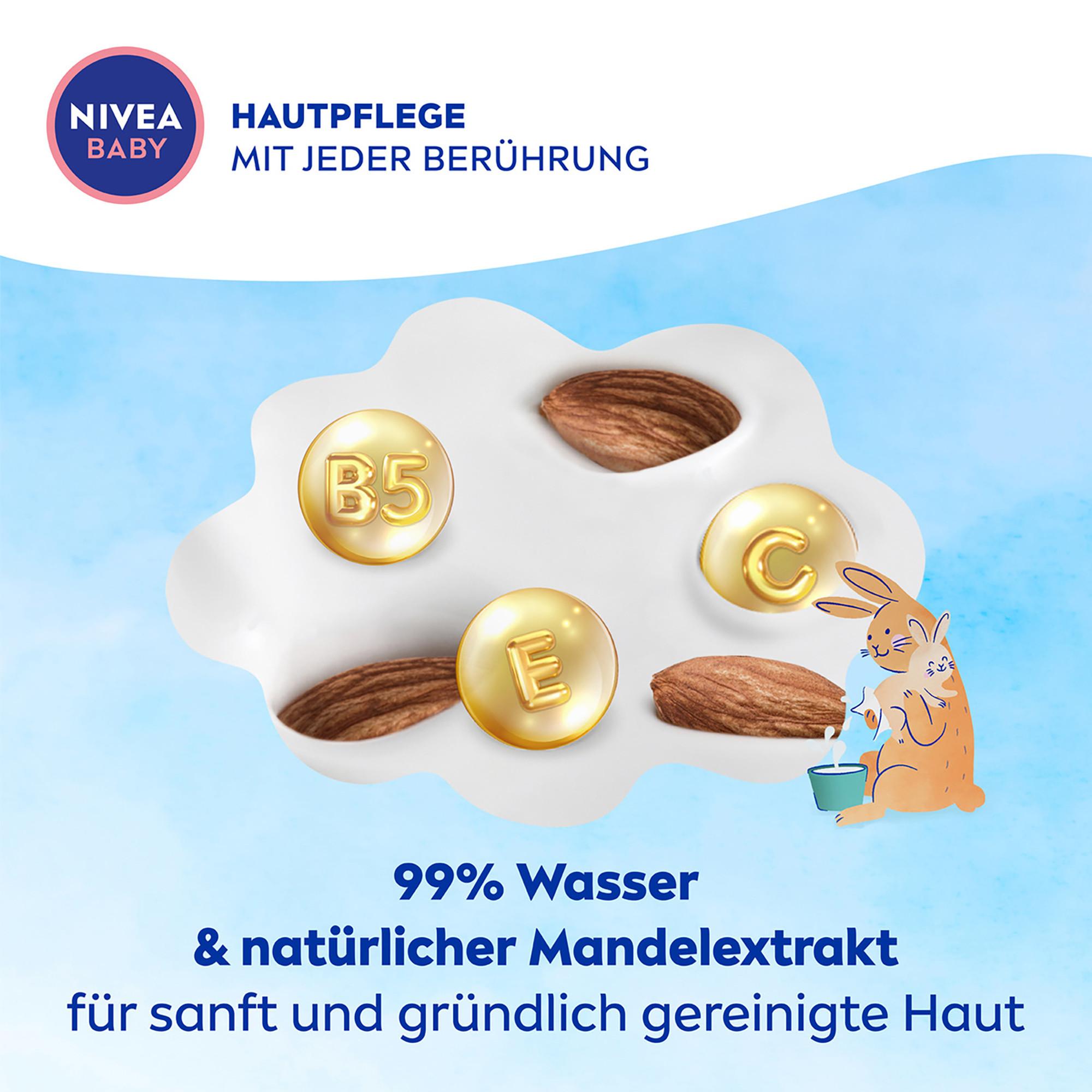 NIVEA Baby AQUA Feuchttücher