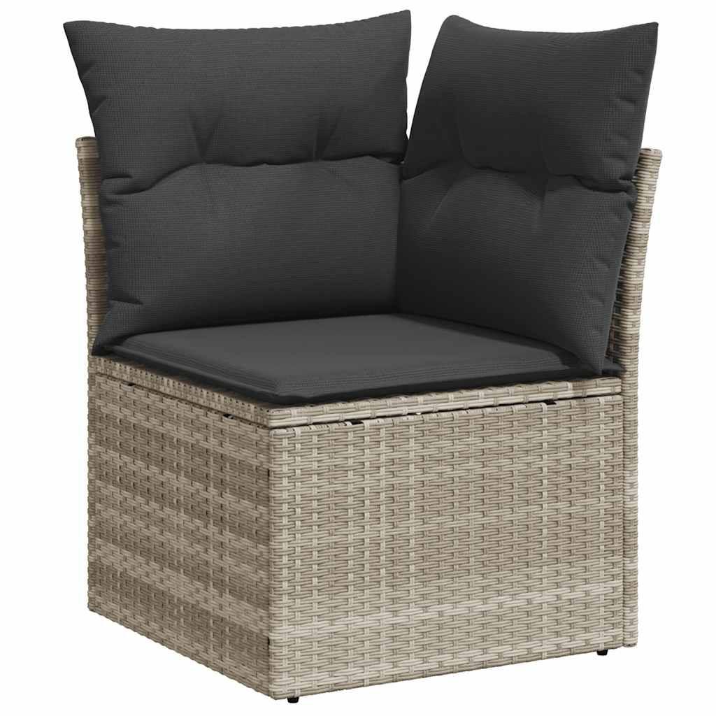 VidaXL Gartensofa set poly-rattan