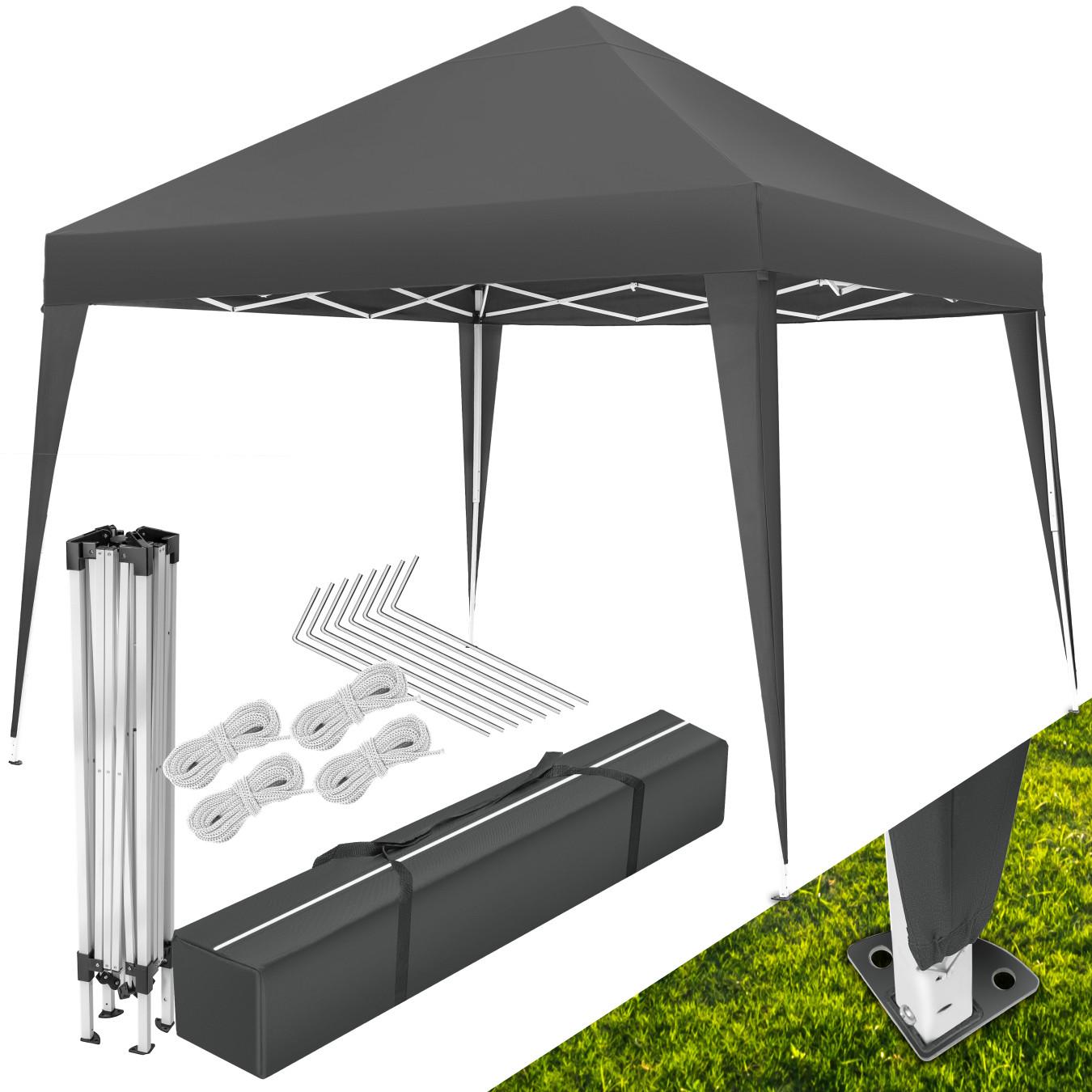 Tectake Pavillon höhenverstellbare Füsse
