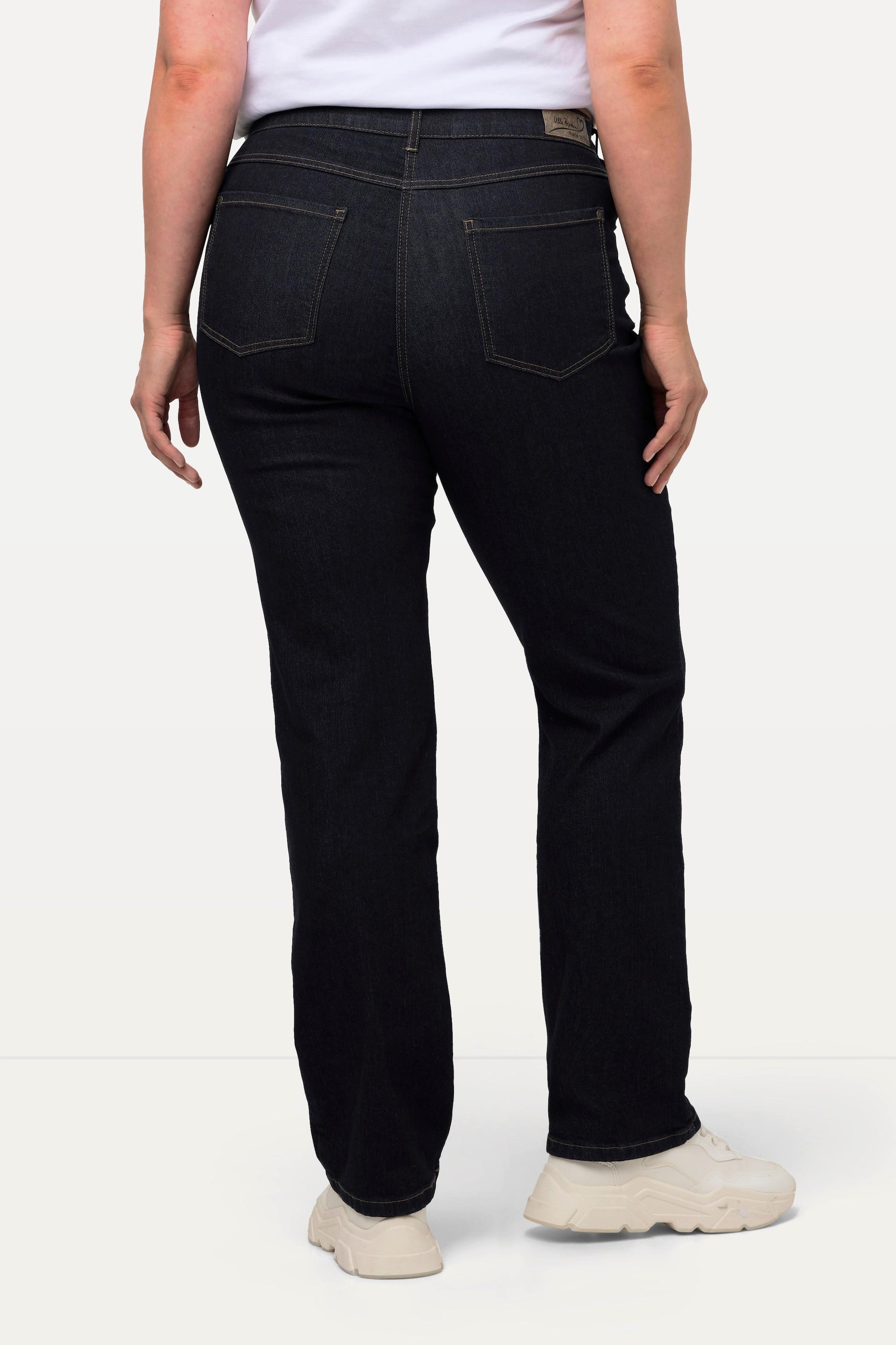 Ulla Popken Mandy Straight Leg 5-Pocket Komfortbund Jeans