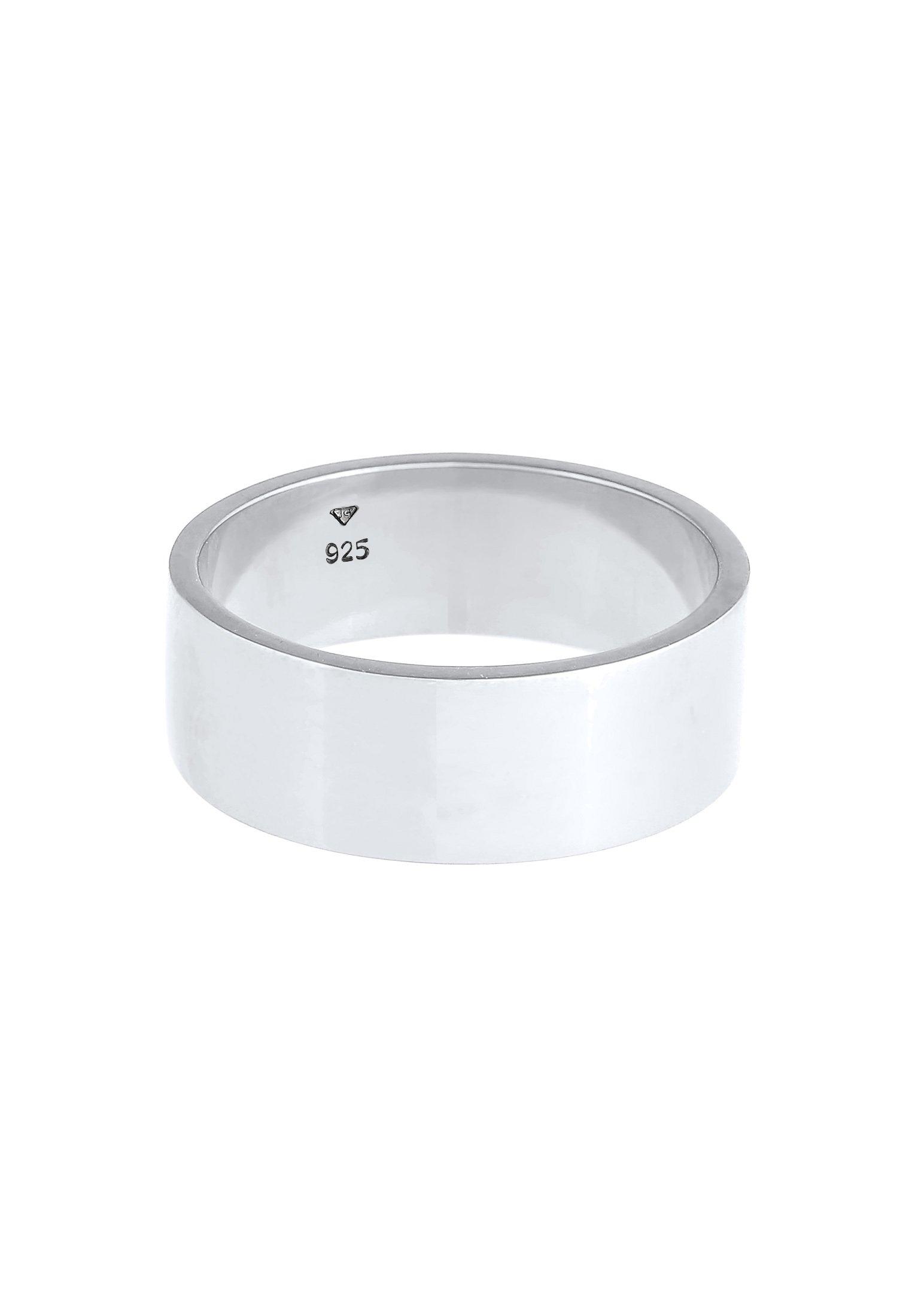 Kuzzoi Ring Bandring Glanz Kreuz Glaube