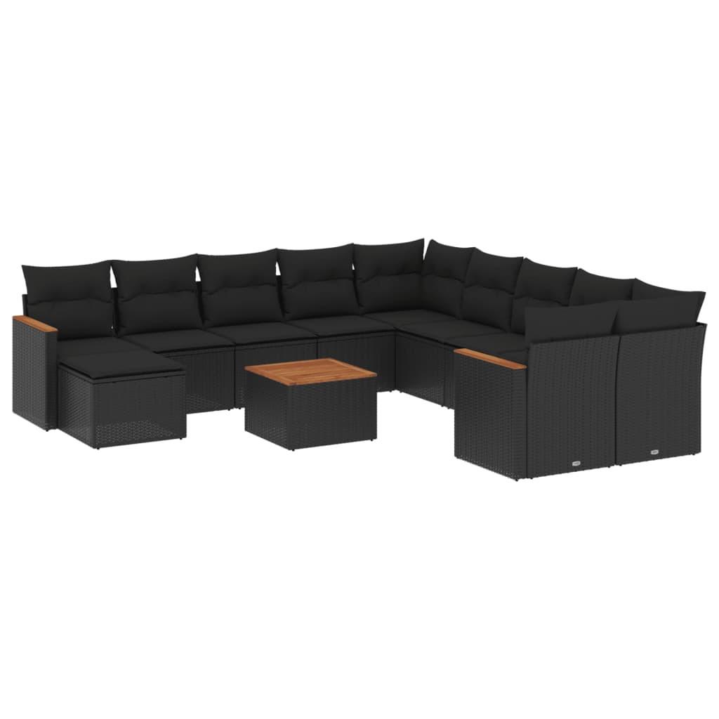 VidaXL Garten sofagarnitur poly-rattan